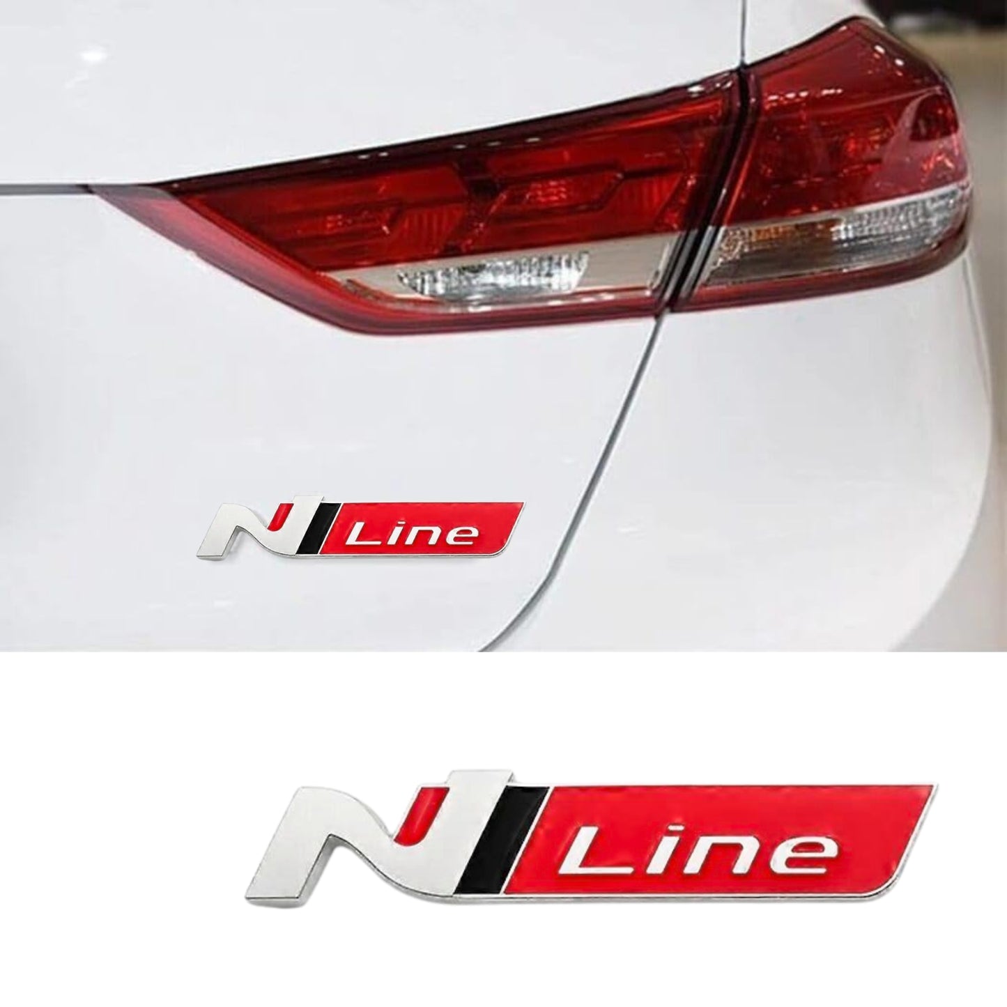 
                  
                    N LINE Emblem 3D Badge-BADGES-CARPLUS-Chrome & Black-CARPLUS
                  
                