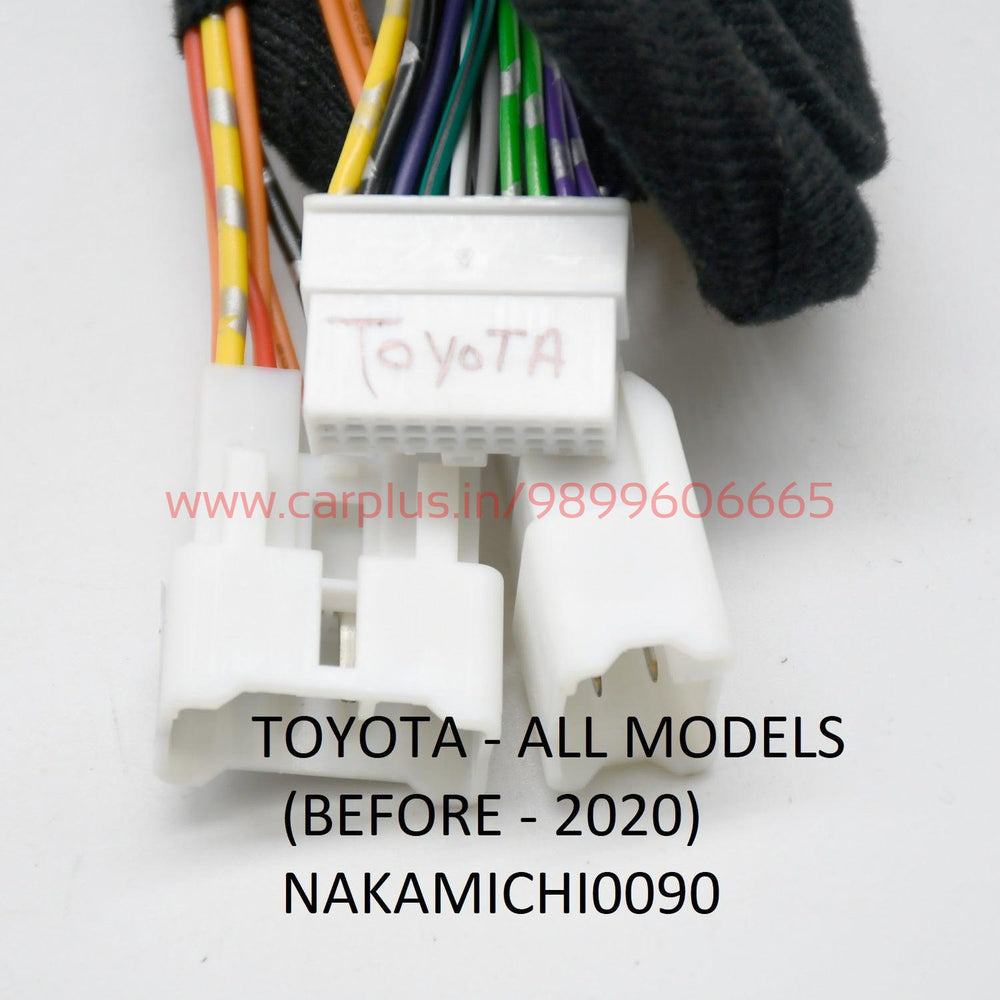 
                  
                    NAKAMICHI Connector For DSP-DSP CONNECTOR-NAKAMICHI-TOYOTA- ALL TOYOTA MODELS BEFORE 2020-CARPLUS
                  
                