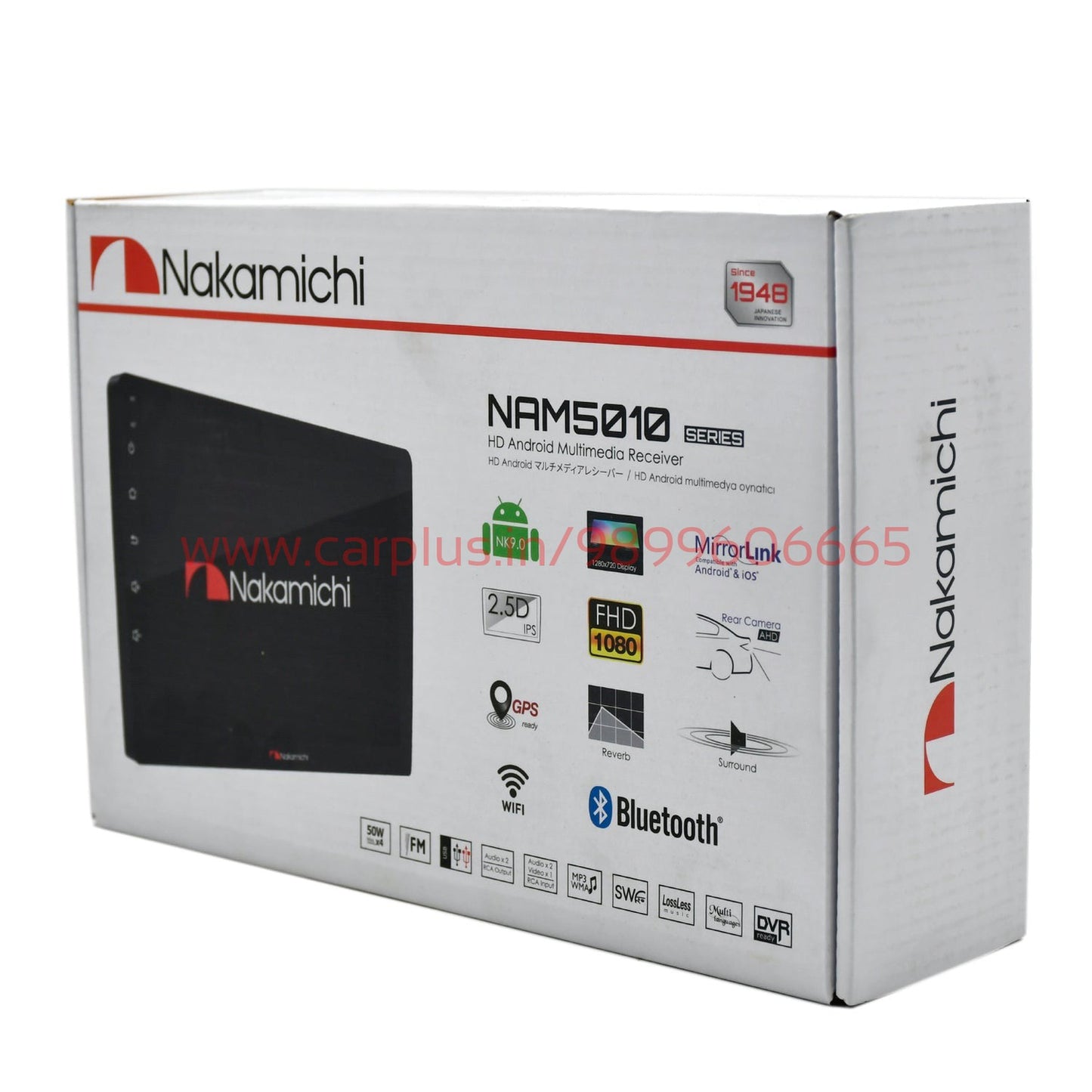 
                  
                    NAKAMICHI NAM5010 Android Receiver-ANDROID HEADUNIT-NAKAMICHI-9"-CARPLUS
                  
                