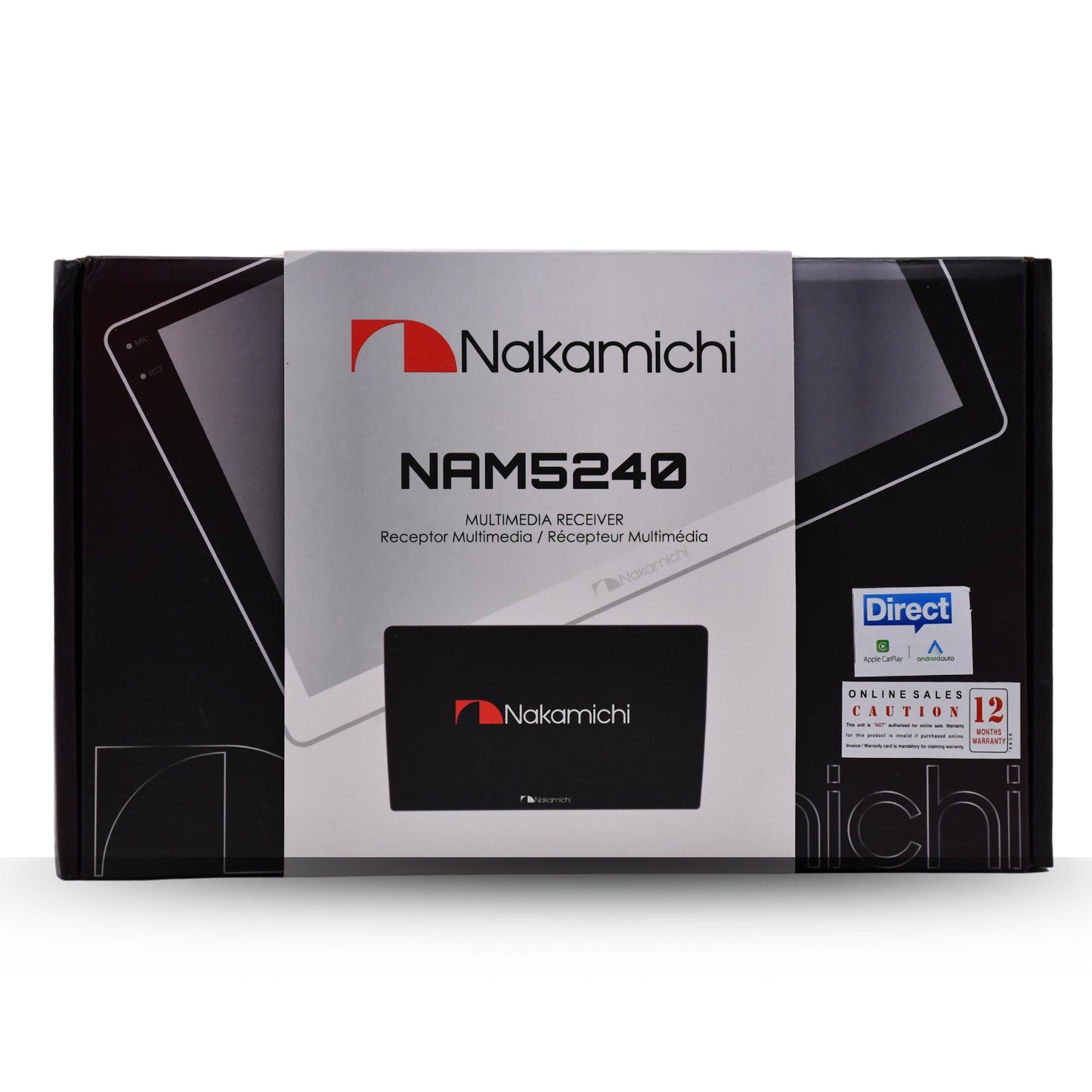 NAKAMICHI NAM5240T-A9Z Android Reciever (2+32G Zlink) – CARPLUS