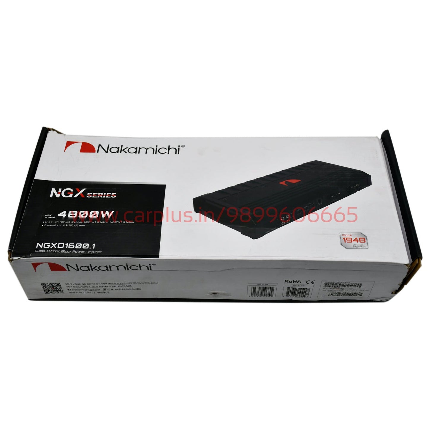 
                  
                    NAKAMICHI NGXD1600.1 Digital Mono-Block Class-D Amplifier-MONO AMPLIFIER-NAKAMICHI-CARPLUS
                  
                