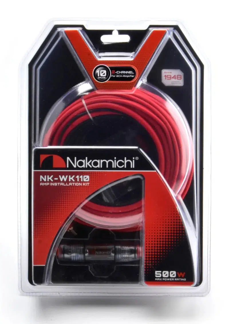 NAKAMICHI NK-WK110 10GA Wiring Kit-WIRING KIT-NAKAMICHI-CARPLUS