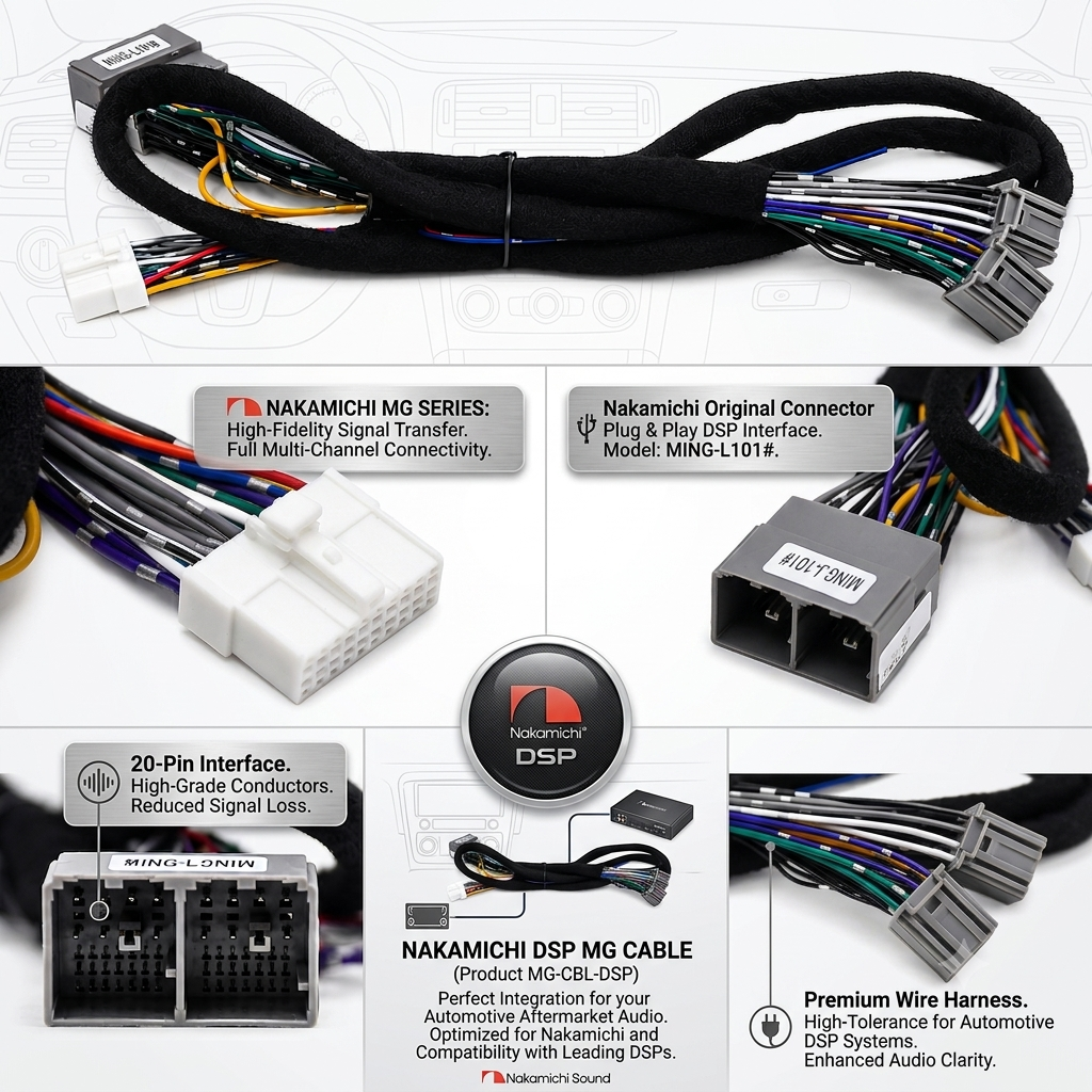 
                  
                    Nakamichi Connector for Dsp - MG-DSP CONNECTOR-NAKAMICHI-CARPLUS
                  
                