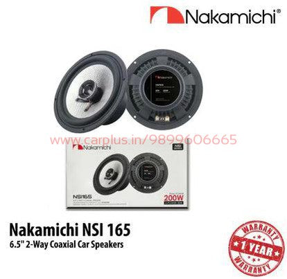 Nakamichi NSI 165 Coaxial Speaker-COAXIAL SPEAKERS-NAKAMICHI-CARPLUS