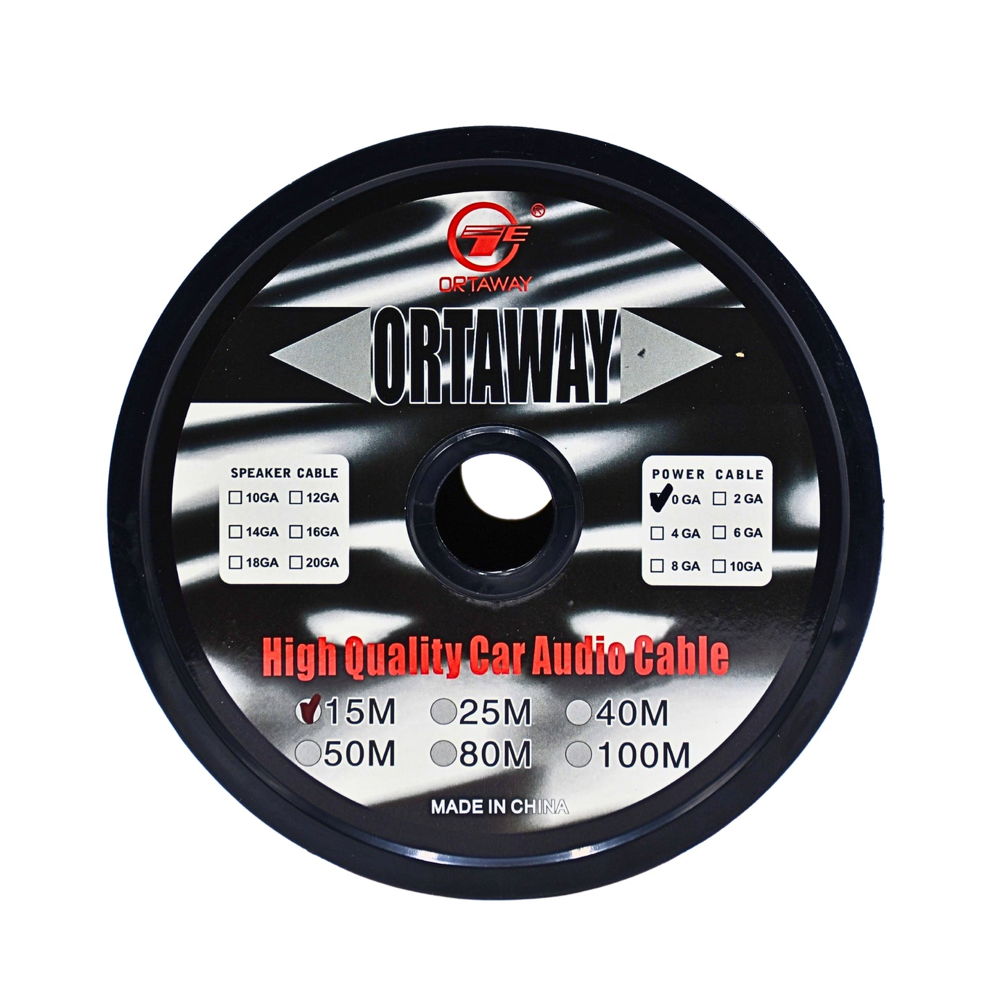 
                  
                    ORTAWAY - Pure OFC Power Cable-POWER CABLE-ORTAWAY-10GA (50M)-CARPLUS
                  
                