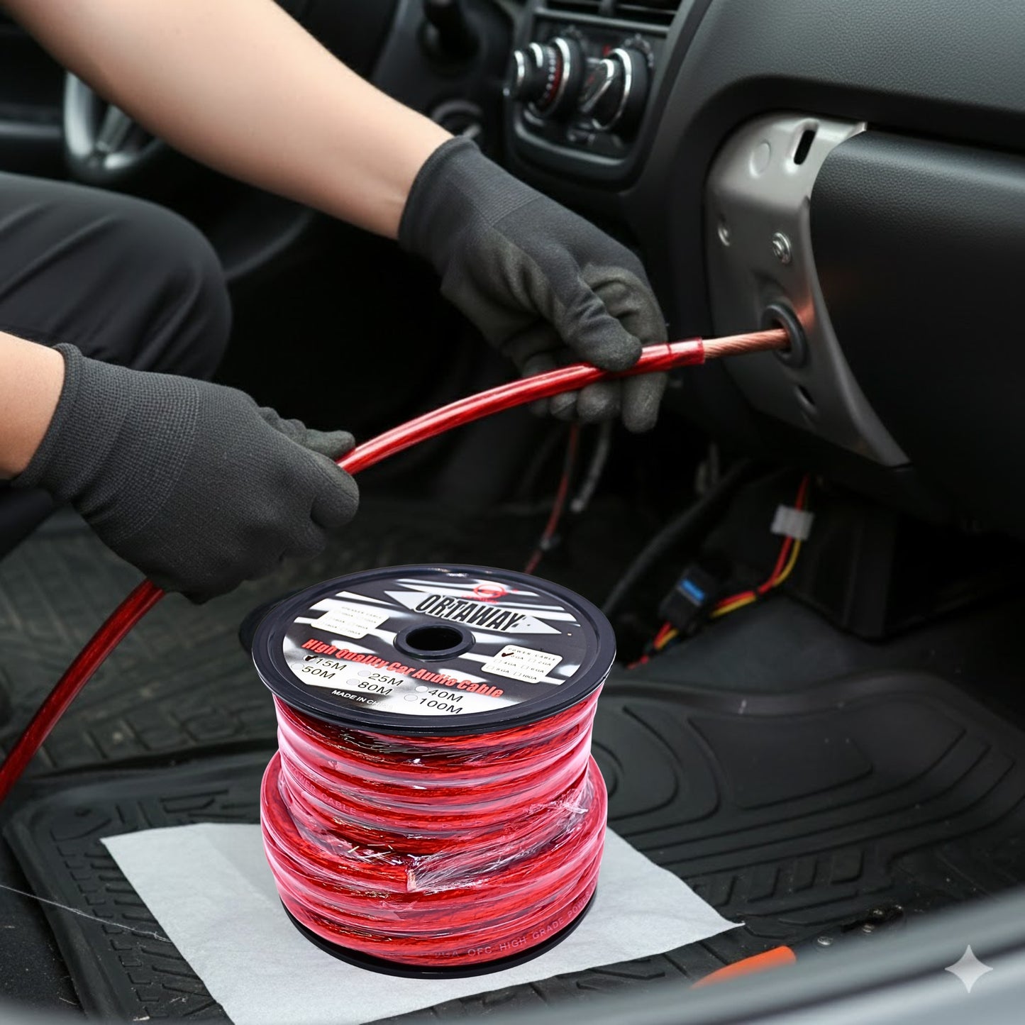 
                  
                    ORTAWAY - Pure OFC Power Cable-POWER CABLE-ORTAWAY-10GA (50M)-CARPLUS
                  
                