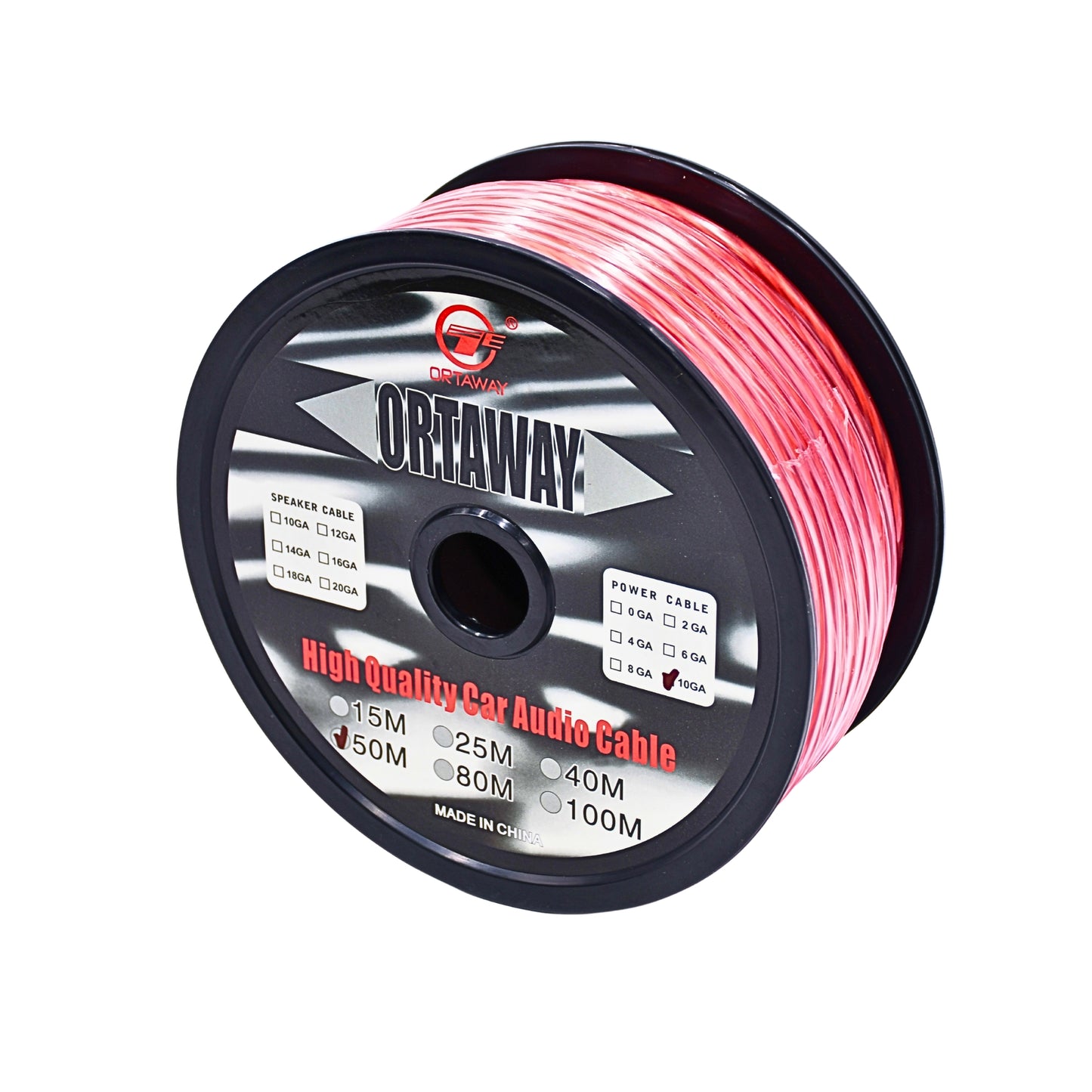 
                  
                    ORTAWAY - Pure OFC Power Cable-POWER CABLE-ORTAWAY-10GA (50M)-CARPLUS
                  
                