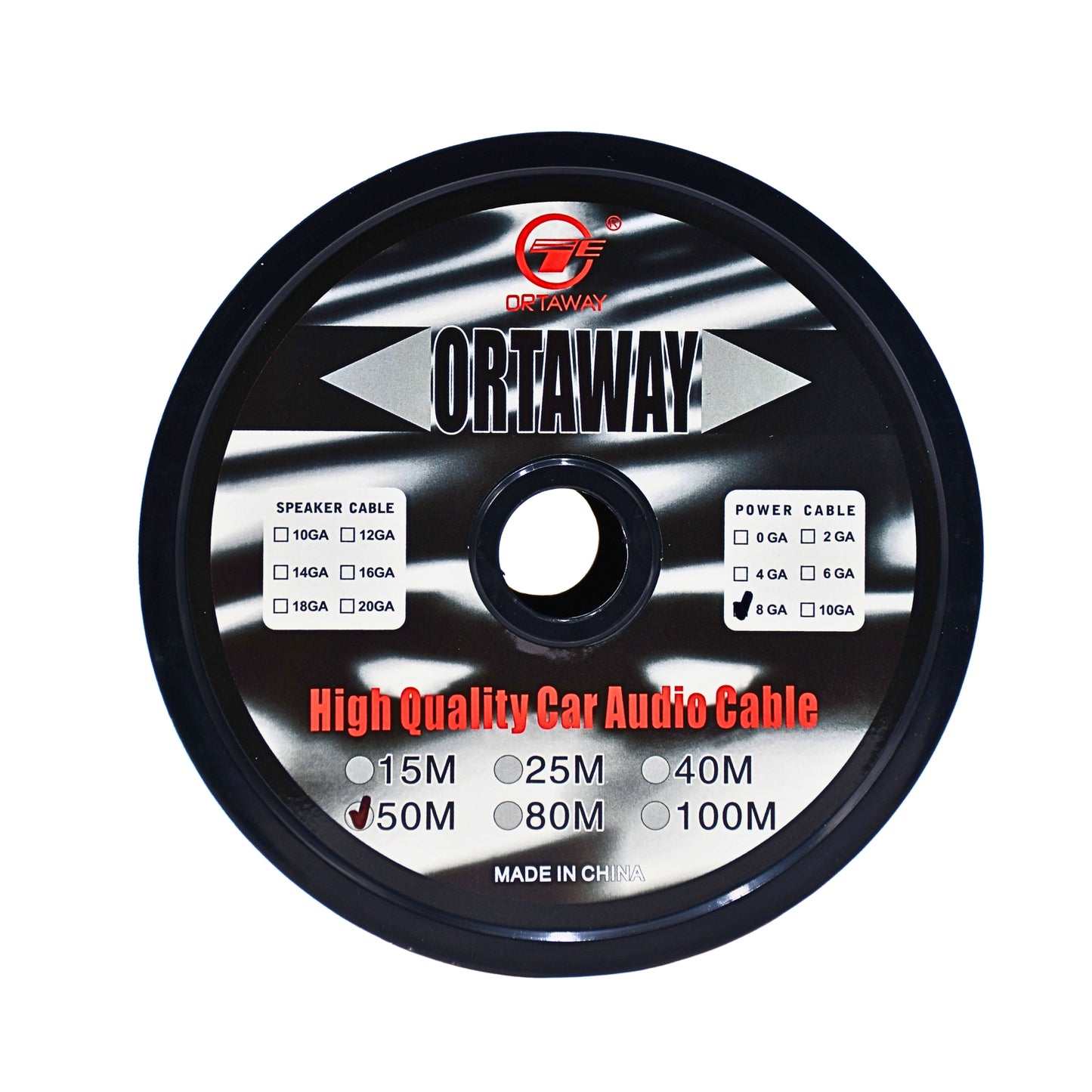 
                  
                    ORTAWAY - Pure OFC Power Cable-POWER CABLE-ORTAWAY-10GA (50M)-CARPLUS
                  
                