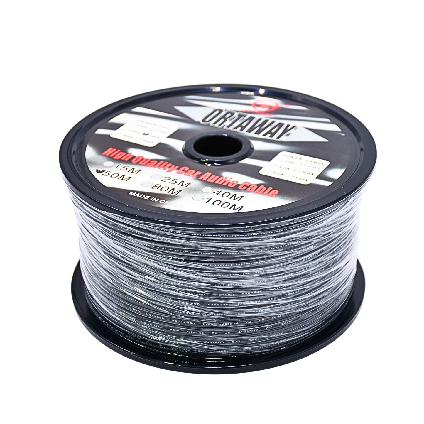 
                  
                    ORTAWAY - Pure OFC Speaker Cable-SPEAKER WIRE-ORTAWAY-12GA (50M)-CARPLUS
                  
                