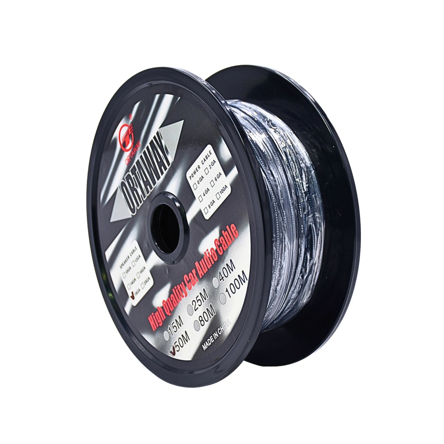 
                  
                    ORTAWAY - Pure OFC Speaker Cable-SPEAKER WIRE-ORTAWAY-12GA (50M)-CARPLUS
                  
                