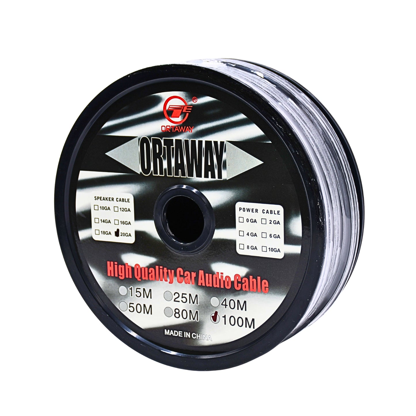 
                  
                    ORTAWAY - Pure OFC Speaker Cable-SPEAKER WIRE-ORTAWAY-12GA (50M)-CARPLUS
                  
                