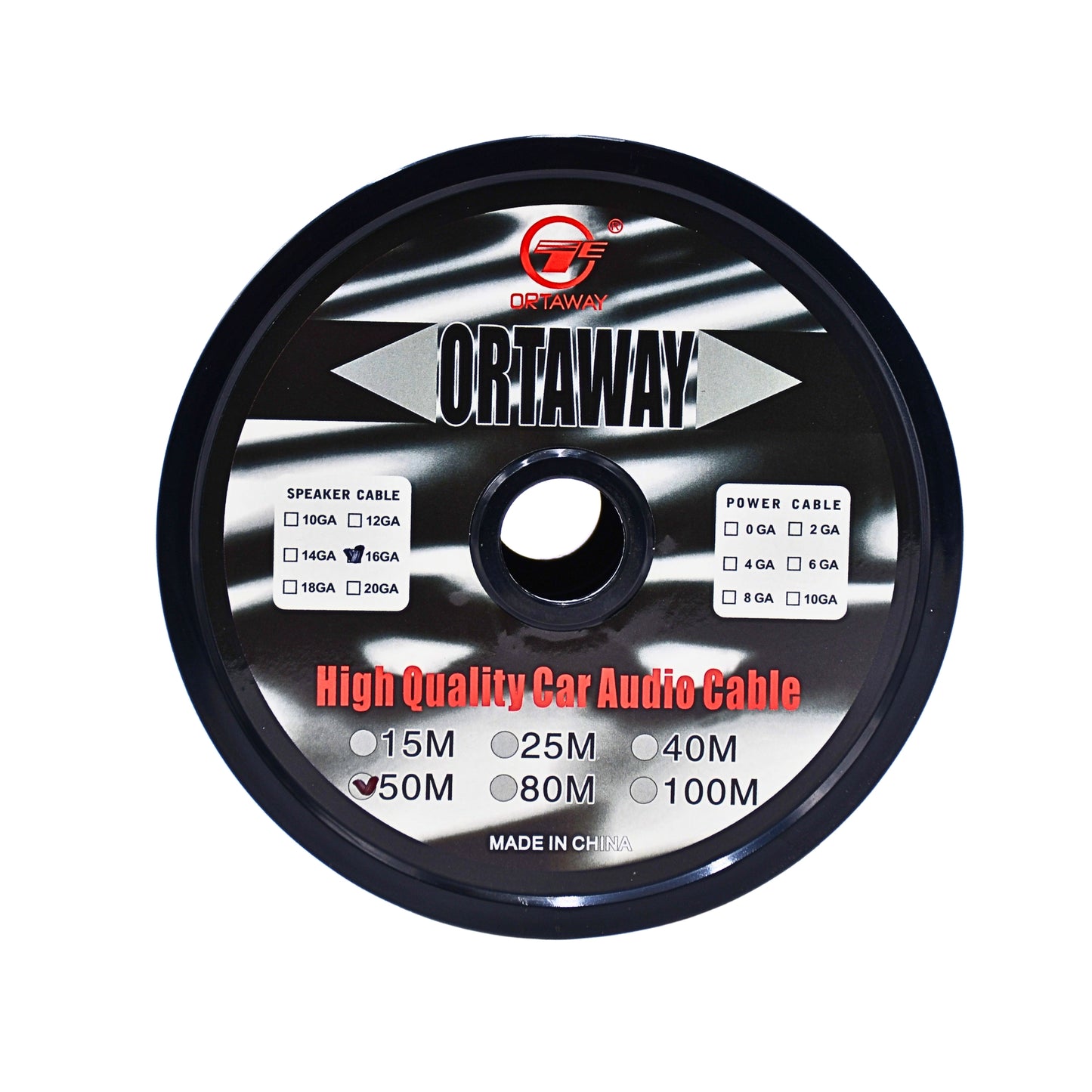 
                  
                    ORTAWAY - Pure OFC Speaker Cable-SPEAKER WIRE-ORTAWAY-12GA (50M)-CARPLUS
                  
                