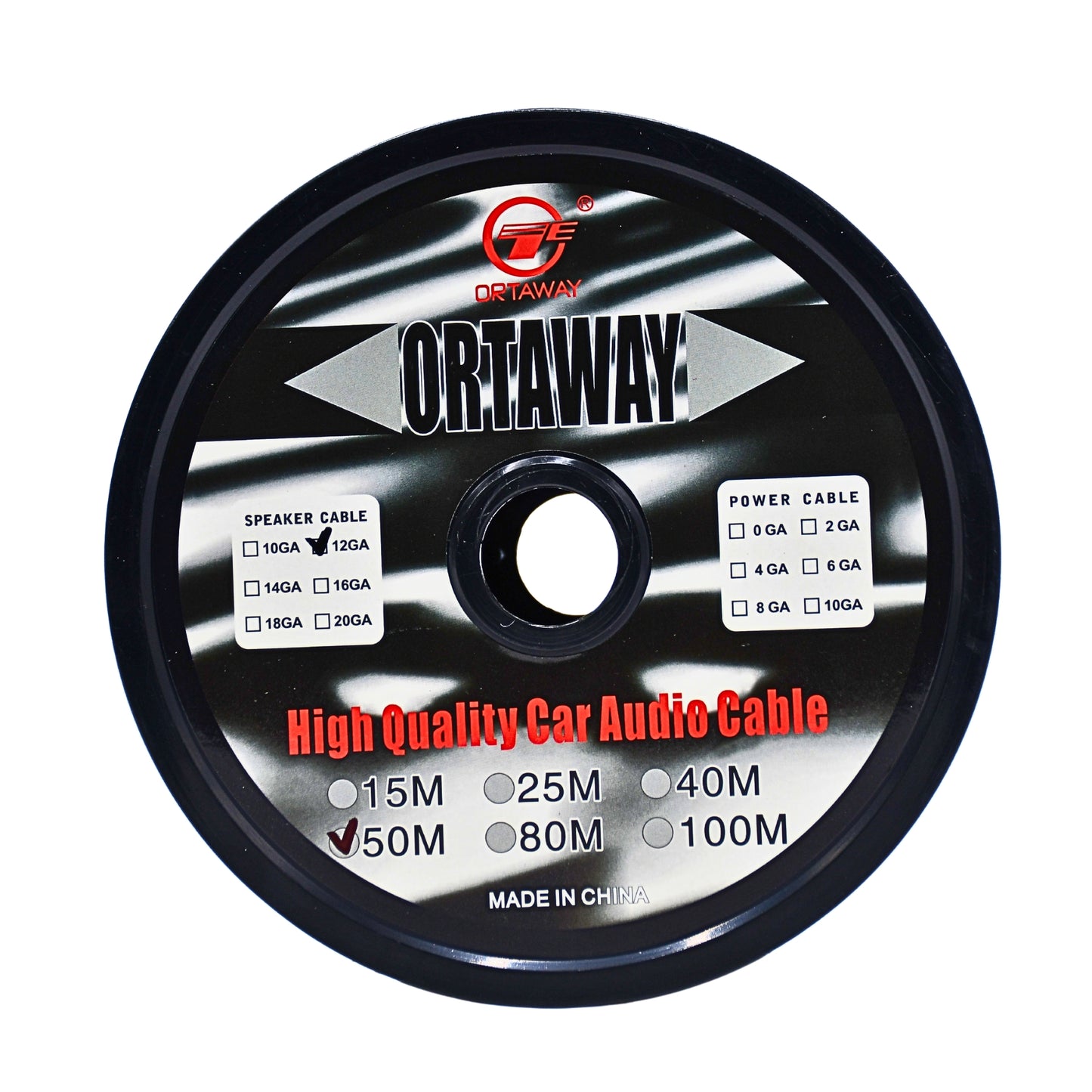 
                  
                    ORTAWAY - Pure OFC Speaker Cable-SPEAKER WIRE-ORTAWAY-12GA (50M)-CARPLUS
                  
                