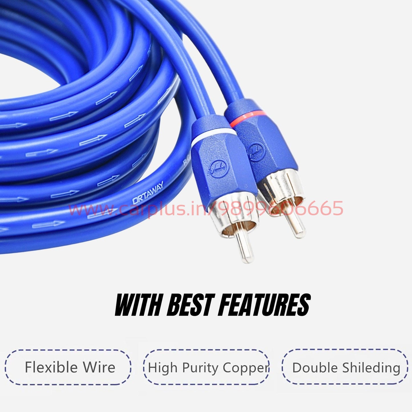 
                  
                    ORTAWAY RCA Cable R003/1M-RCA CABLE-ORTAWAY-CARPLUS
                  
                