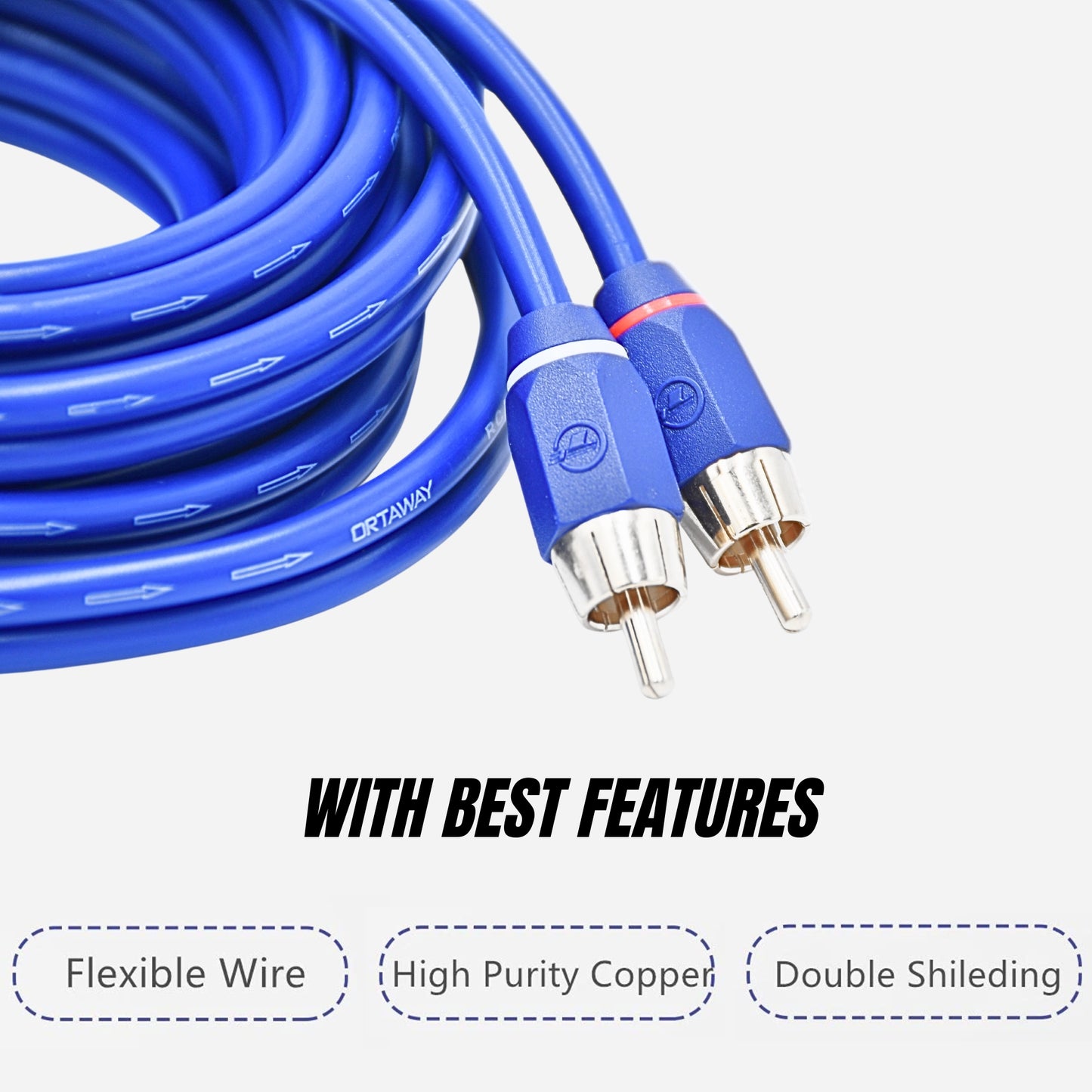 
                  
                    ORTAWAY RCA Cable R003-RCA CABLE-ORTAWAY-1M-CARPLUS
                  
                