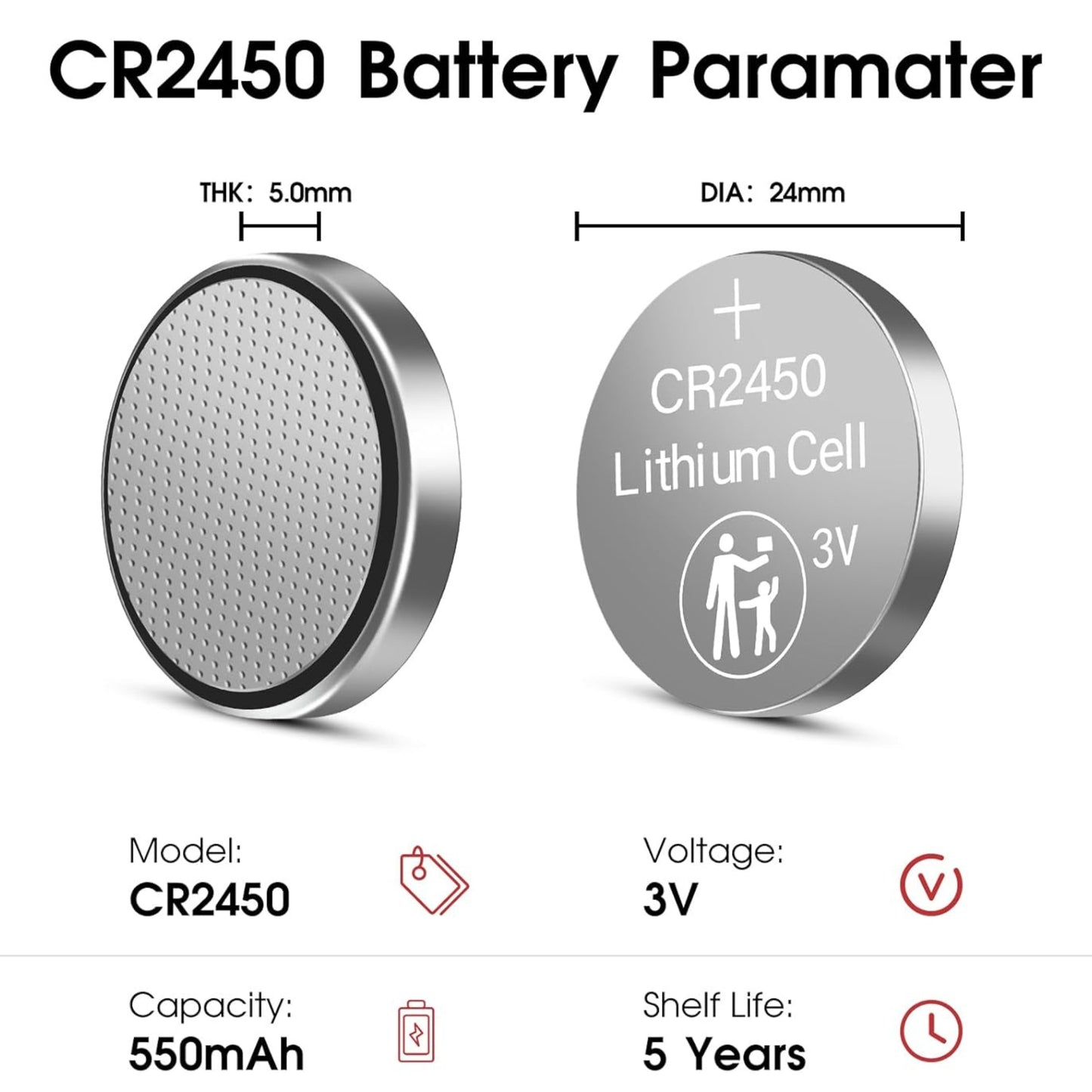 
                  
                    OSRAM 3V Lithium Cell CR2450-BATTERY-OSRAM-CARPLUS
                  
                