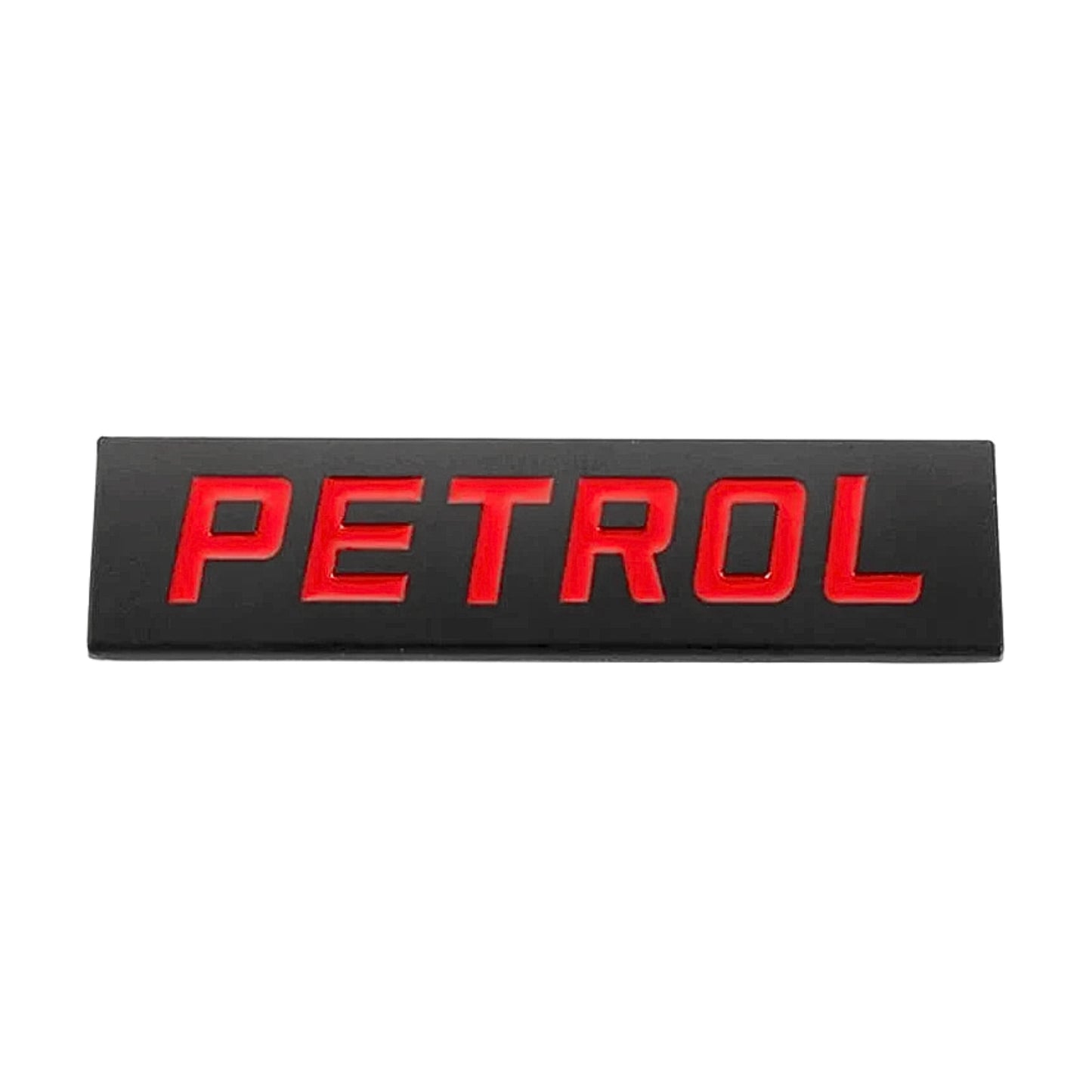 PETROL Emblem 3D Badge Design-BADGES-CARPLUS-Red & Black-CARPLUS