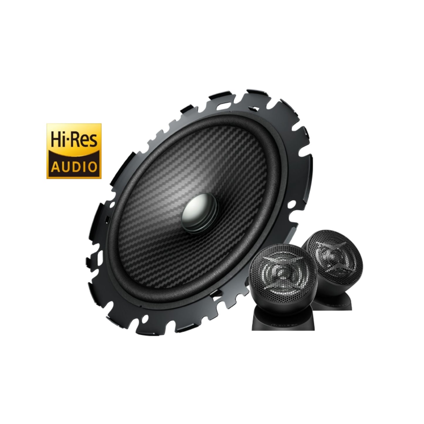
                  
                    PIONEER Hi- Res Component Max 260W (TS-H650C-JM)-COMPONENT SPEAKERS-PIONEER-CARPLUS
                  
                