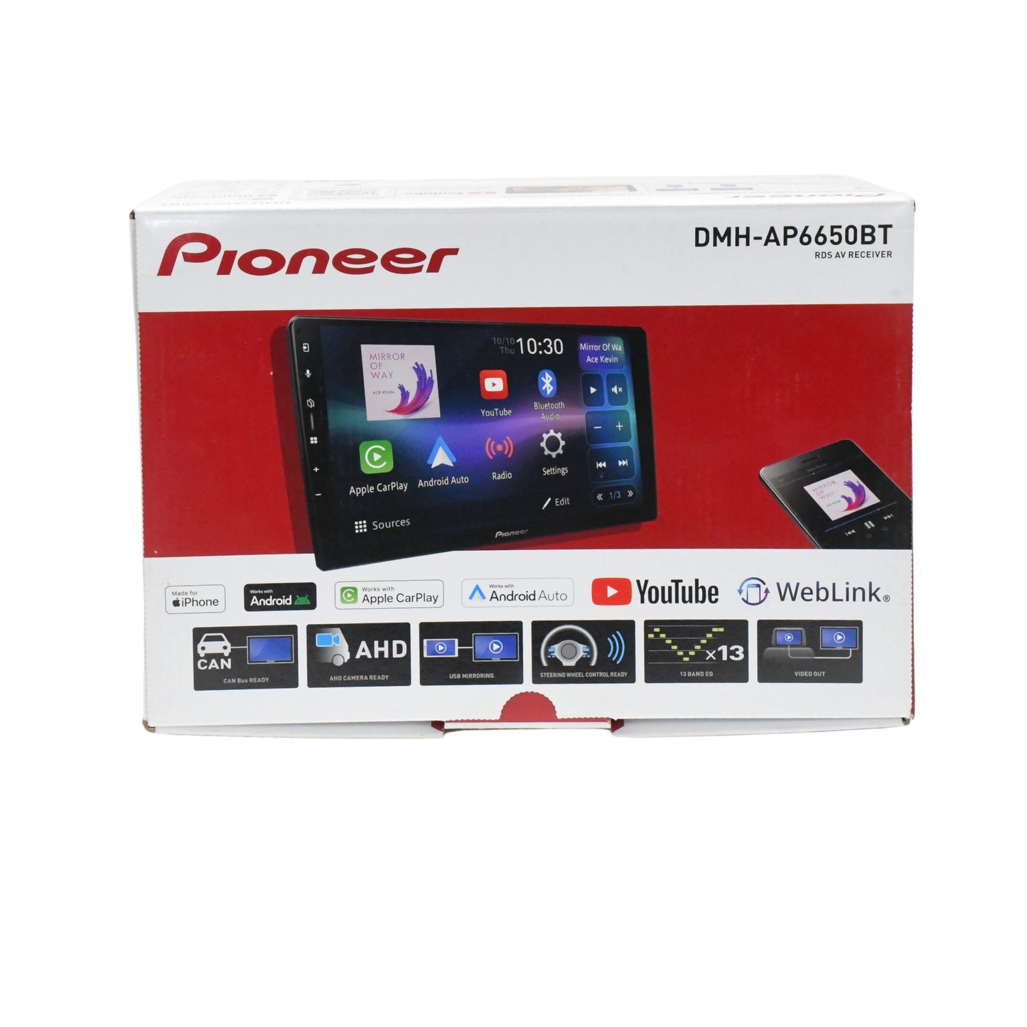 
                  
                    Pioneer 9" Large Screen Multimedia Receiver (DMH-AP6650BT)-MULTIMEDIA PLAYER-PIONEER-CARPLUS
                  
                