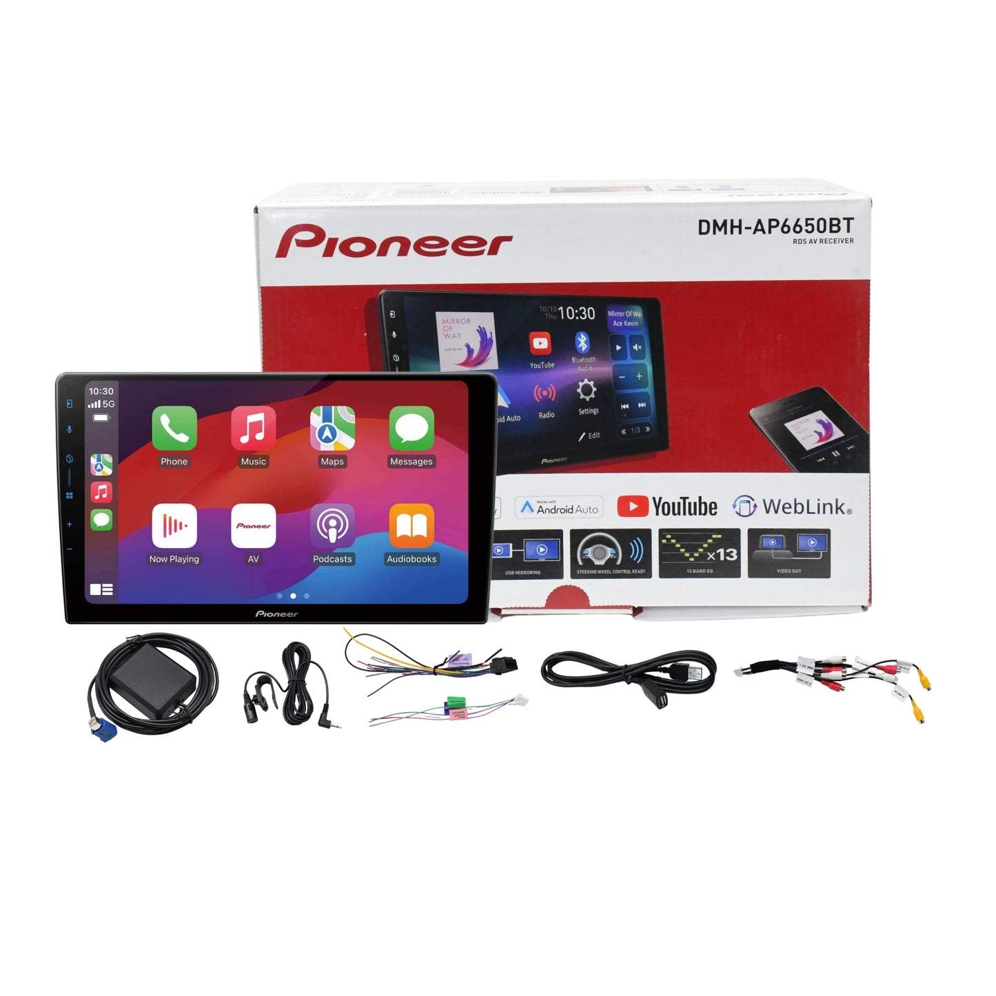 
                  
                    Pioneer 9" Large Screen Multimedia Receiver (DMH-AP6650BT)-MULTIMEDIA PLAYER-PIONEER-CARPLUS
                  
                