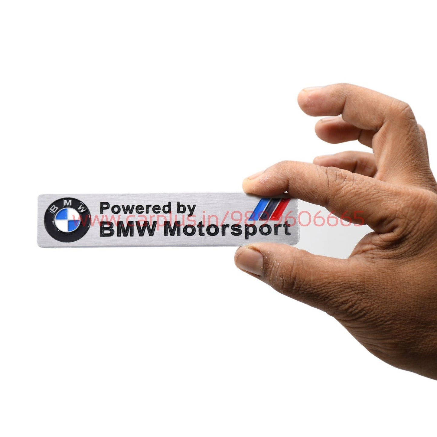 
                  
                    KMH Powered by BMW Motorsport Rectangular Badge with Chrome Effect-BADGES-KMH-BADGES-CARPLUS
                  
                