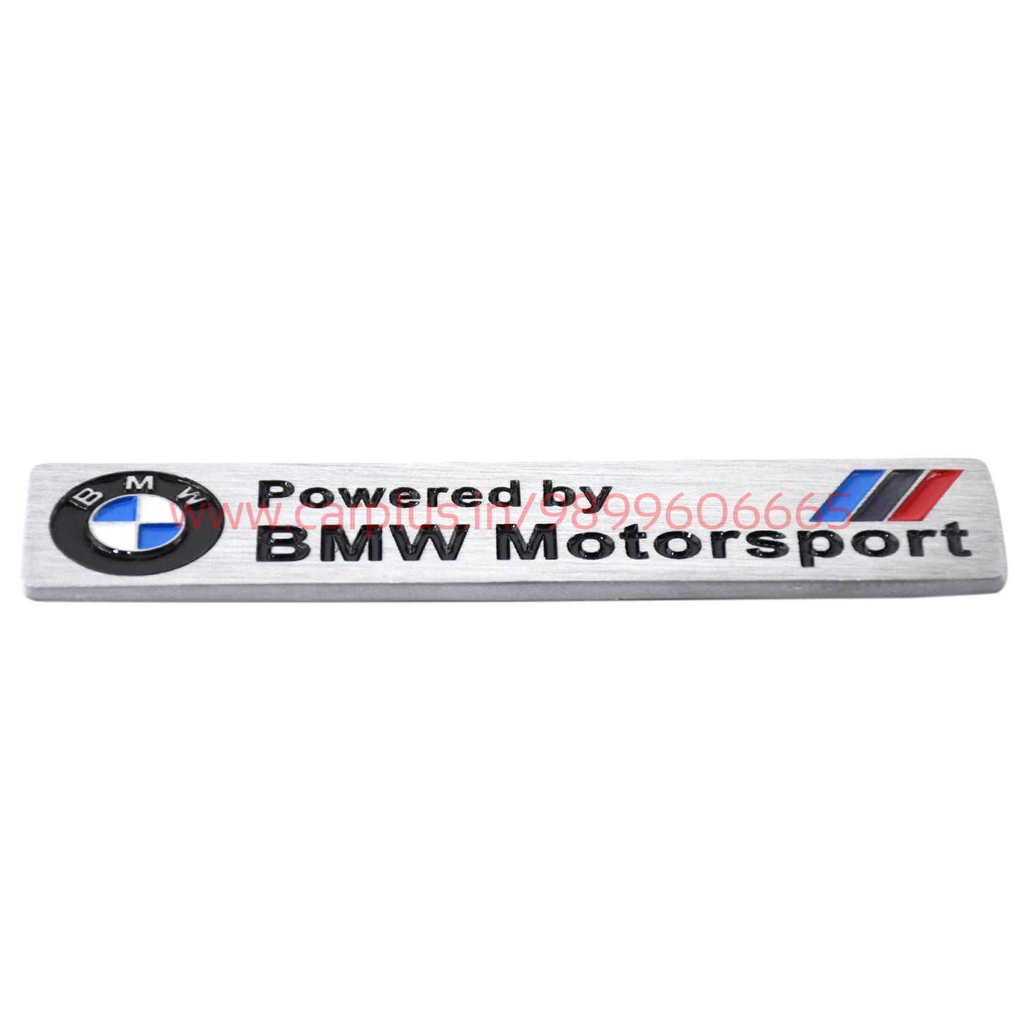
                  
                    KMH Powered by BMW Motorsport Rectangular Badge with Chrome Effect-BADGES-KMH-BADGES-CARPLUS
                  
                