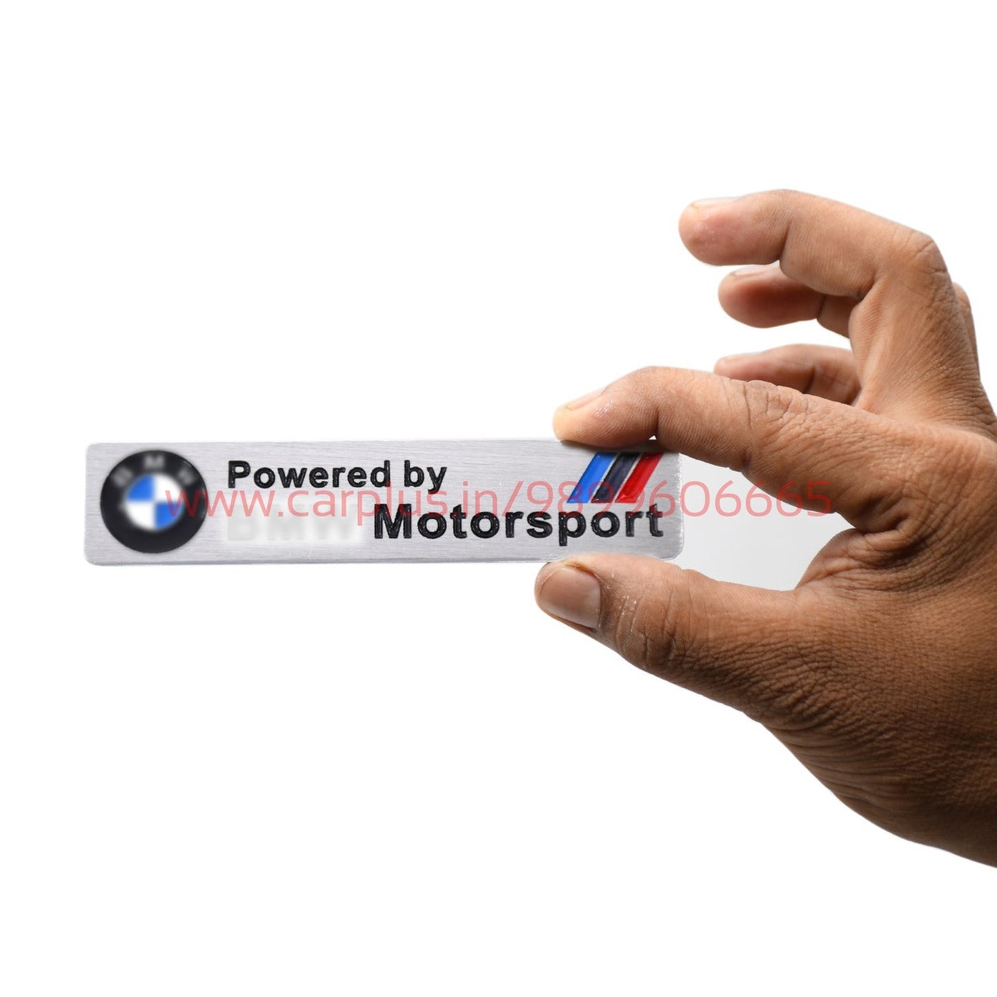 
                  
                    KMH Powered by BMW Motorsport Rectangular Badge with Chrome Effect-BADGES-KMH-BADGES-CARPLUS
                  
                