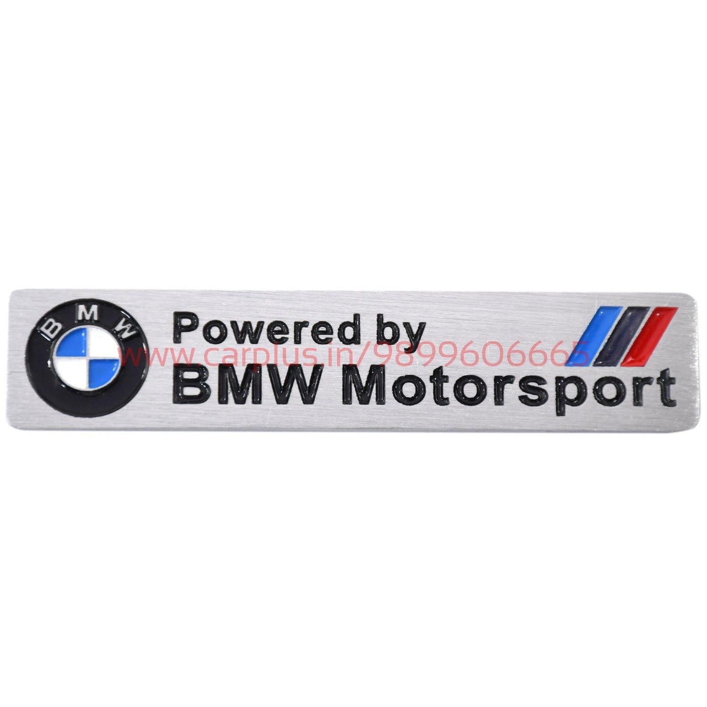 
                  
                    KMH Powered by BMW Motorsport Rectangular Badge with Chrome Effect-BADGES-KMH-BADGES-CARPLUS
                  
                