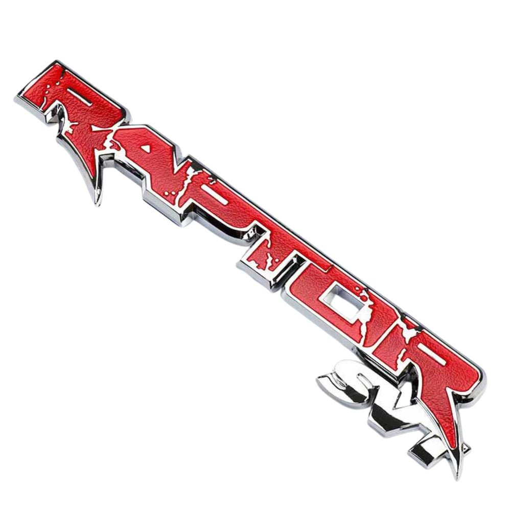 
                  
                    RAPTOR SVT Emblem 3D Badge Ford-BADGES-CARPLUS-Red & Chrome - D1-CARPLUS
                  
                