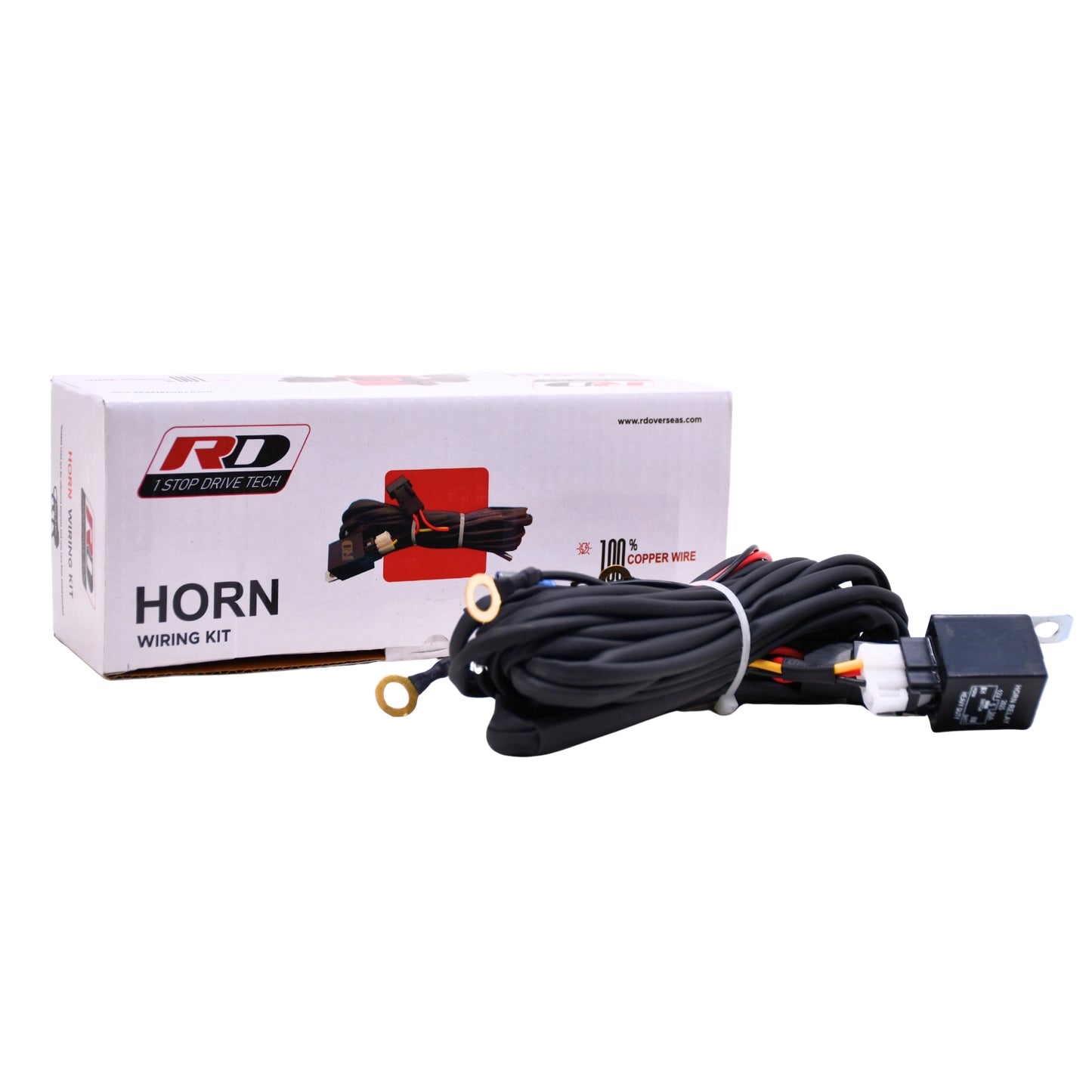 
                  
                    RD Horn Relay With Wiring Kit-CHQ01 100% Copper-HORN RELAY-RD ONE-CARPLUS
                  
                