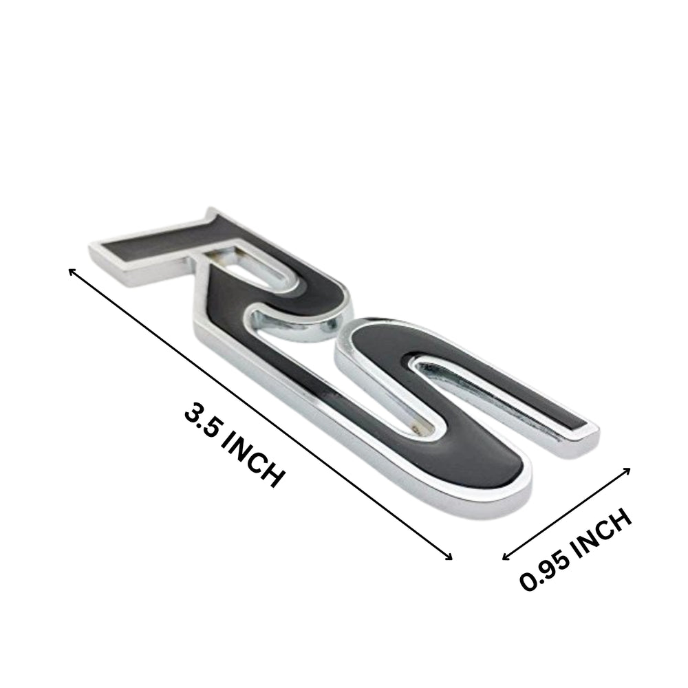 
                  
                    RS Emblem 3D Badge-BADGES-CARPLUS-Black & Chrome (Metal) - D1-CARPLUS
                  
                