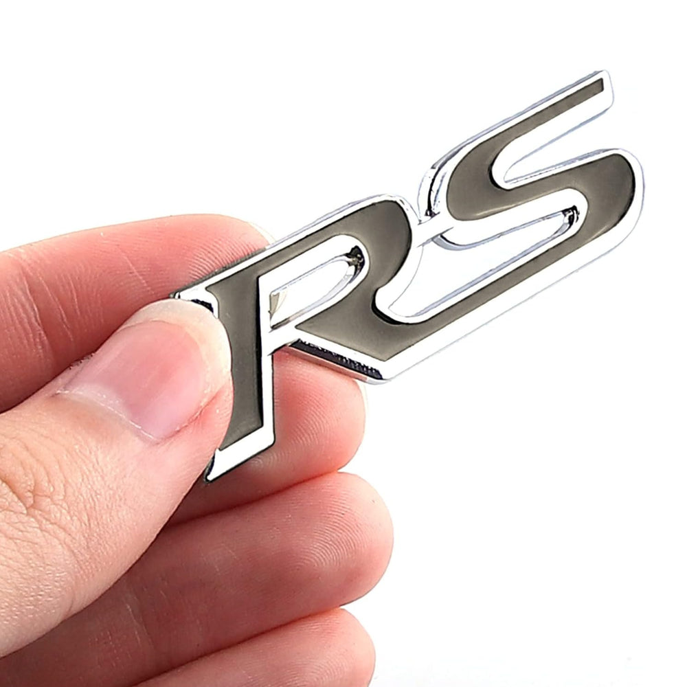 
                  
                    RS Emblem 3D Badge-BADGES-CARPLUS-Black & Chrome (Metal) - D1-CARPLUS
                  
                
