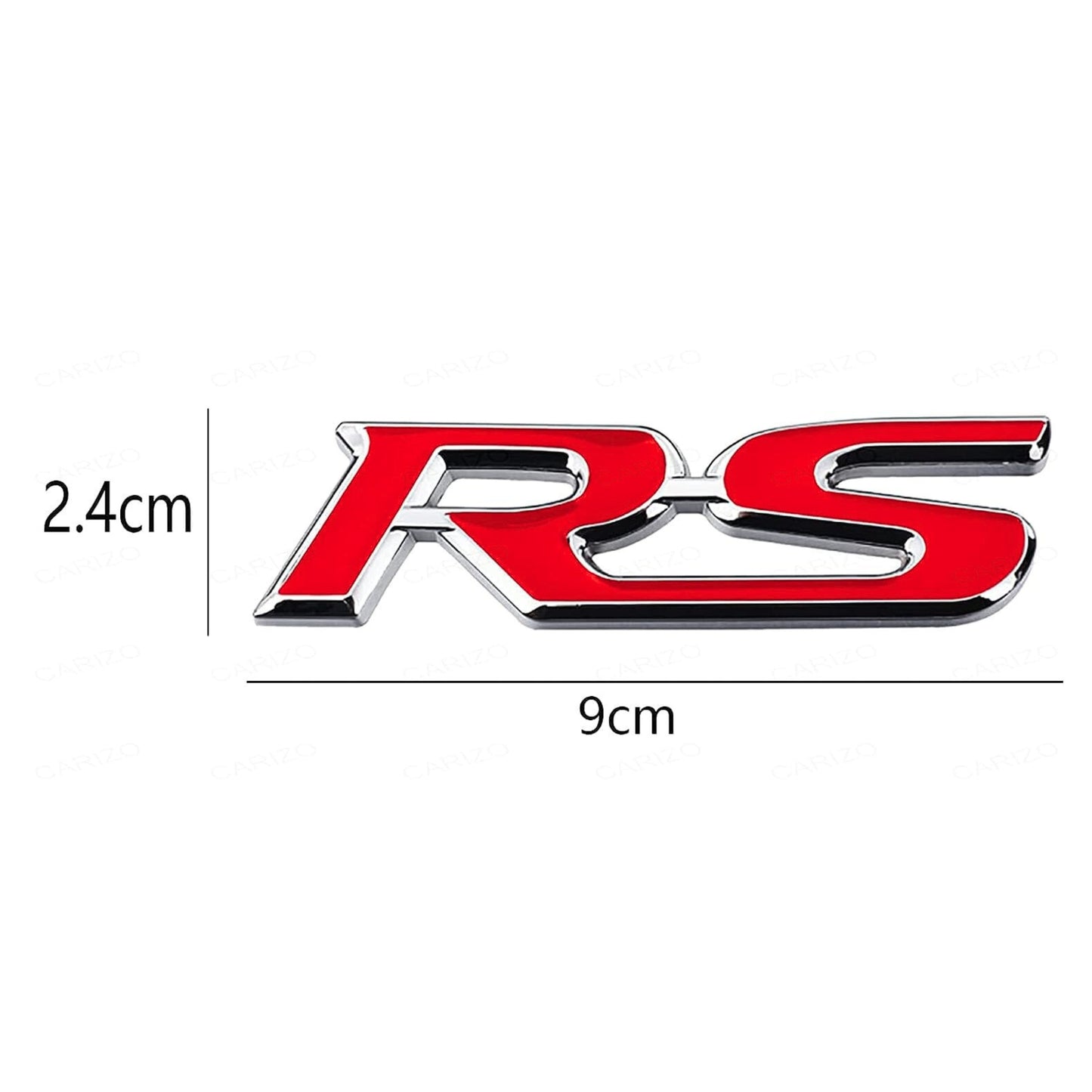 
                  
                    RS Emblem 3D Badge-BADGES-CARPLUS-Black & Chrome (Metal) - D1-CARPLUS
                  
                