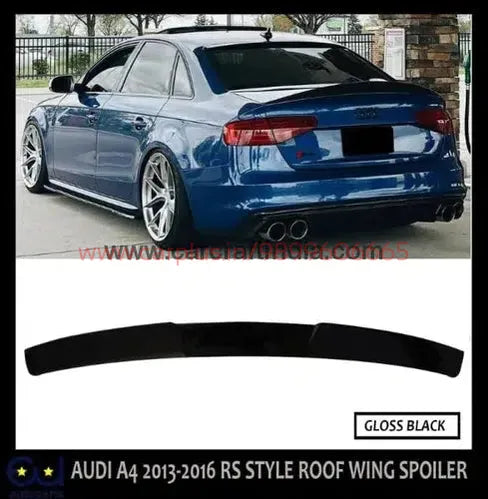 
                  
                    RS Style Roof Spoiler AUDI A4(B9) 2019-SPOILER-retr-CARPLUS
                  
                
