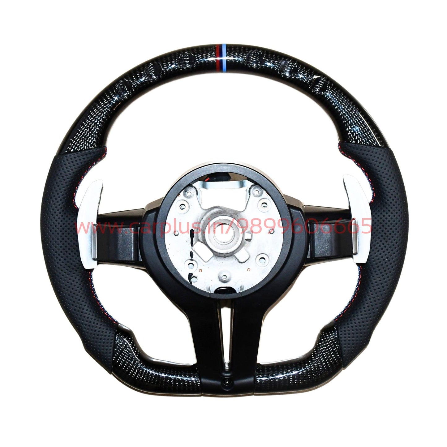 
                  
                    BMW M3 F30 Steering Wheel real carbon, 3 Series F30 2013-19 , 1 Series F20 2013-18 , X1 F48 2016-22 , X3 F25 2010-16, X5 F15 2014-17 , 3 GT F34 , X6 2014-17-STEERING WHEEL-RETRO SOLUTIONS-CARPLUS
                  
                