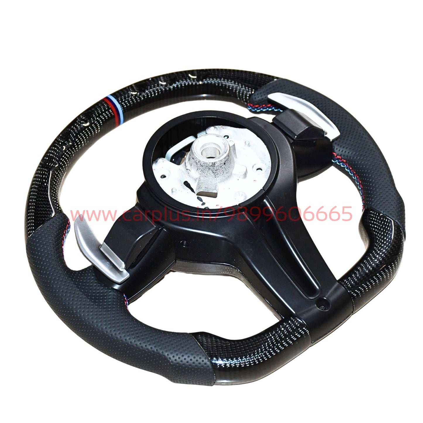 
                  
                    BMW M3 F30 Steering Wheel real carbon, 3 Series F30 2013-19 , 1 Series F20 2013-18 , X1 F48 2016-22 , X3 F25 2010-16, X5 F15 2014-17 , 3 GT F34 , X6 2014-17-STEERING WHEEL-RETRO SOLUTIONS-CARPLUS
                  
                