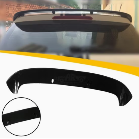 Rear Spoiler for Volkswagen Polo 2011-2018-SPOILER-RETRO-CARPLUS