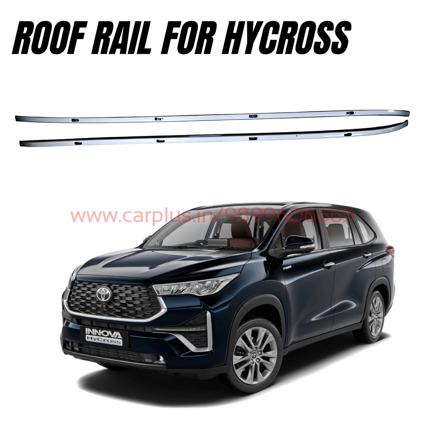 
                  
                    Roof Rails for Toyota Hycross Silver-ROOF RAILS-TOYOTA-CARPLUS
                  
                