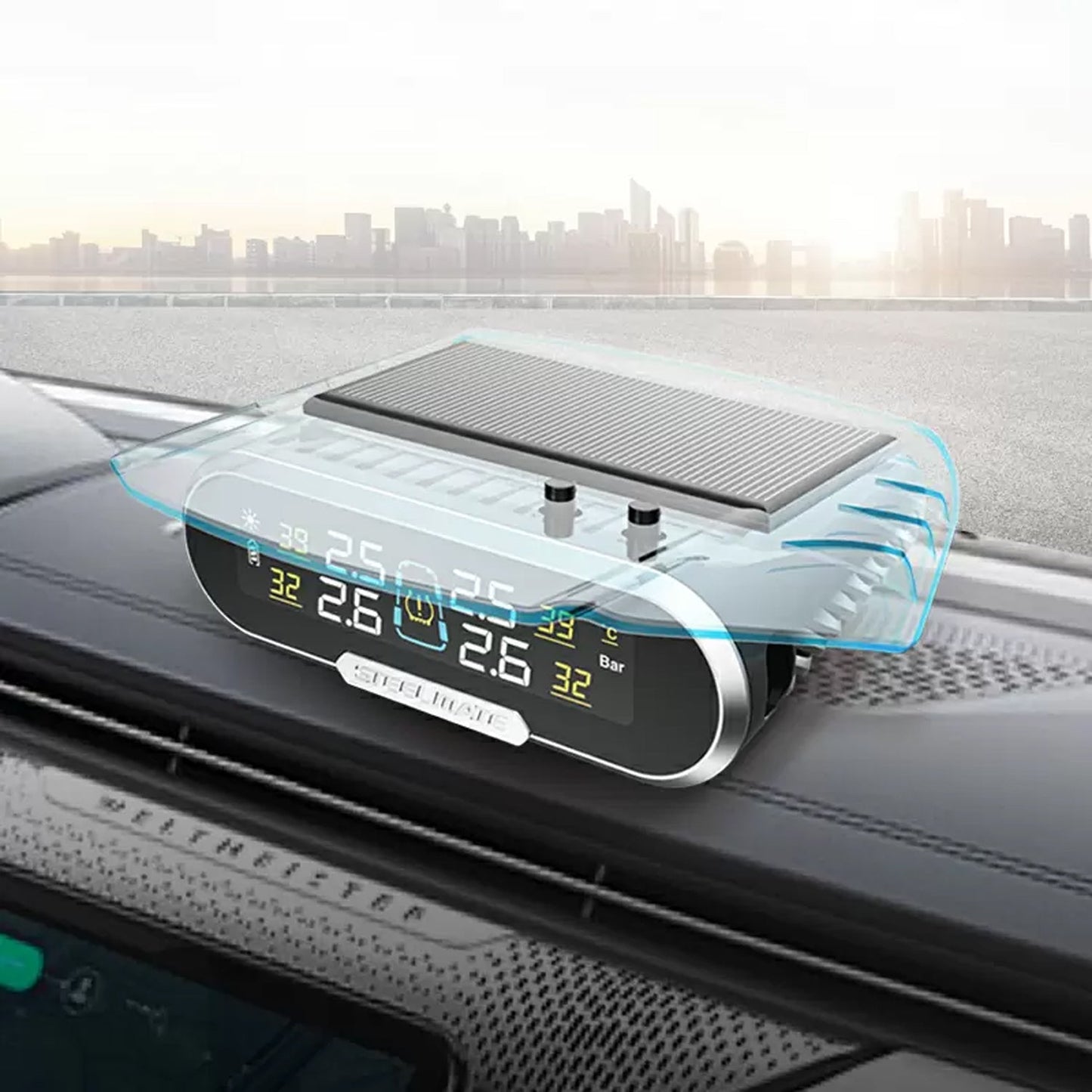 
                  
                    STEELMATE TP-S21I Solar Powered TPMS With Professional Internal Sensor-TPMS-STEELMATE-CARPLUS
                  
                