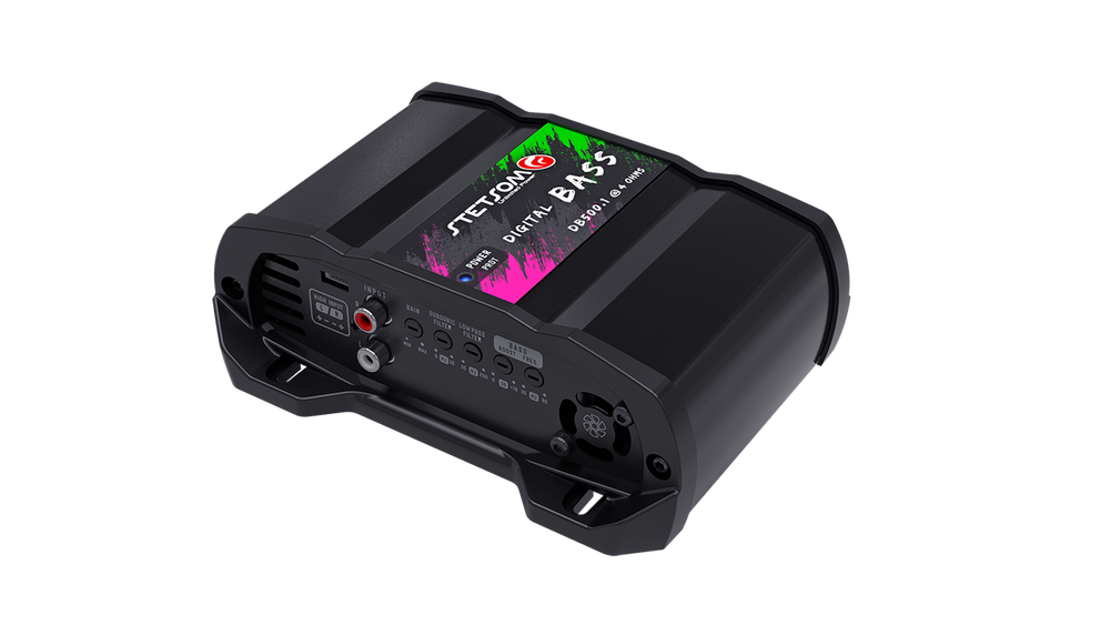 STETSOM DB500.1 2OHMS Digital Bass Amplifier-AMPLIFIER-STETSOM-CARPLUS