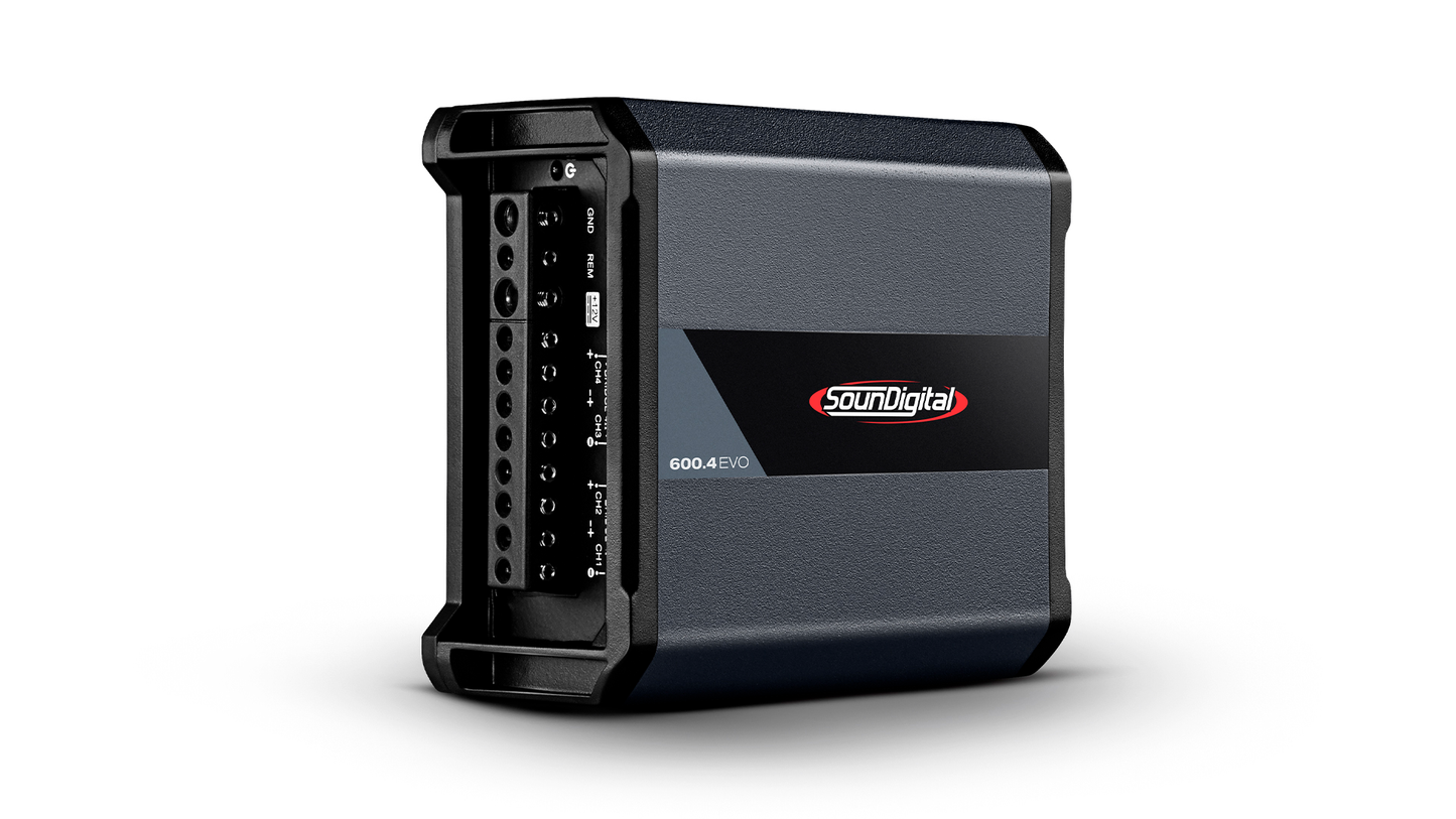 
                  
                    SounDigital Car Audio Amplifier EVO5 - 600.4-4 CHANNEL AMPLIFIER-SOUNDIGITAL-CARPLUS
                  
                