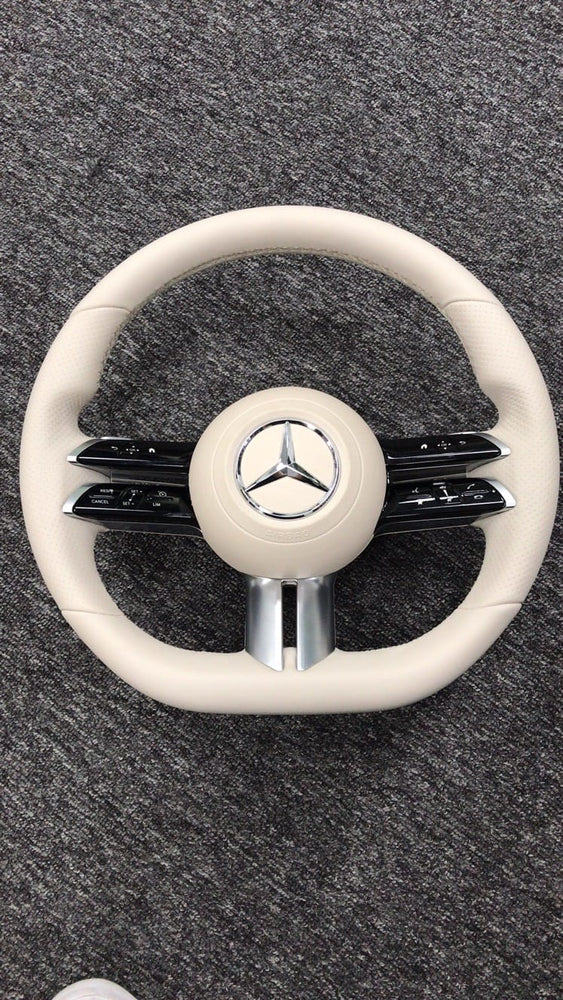 
                  
                    Steering Wheel W223 Style for Mercedes-Benz S-Class (W221)-Beige-STEERING WHEEL-RETRO-CARPLUS
                  
                