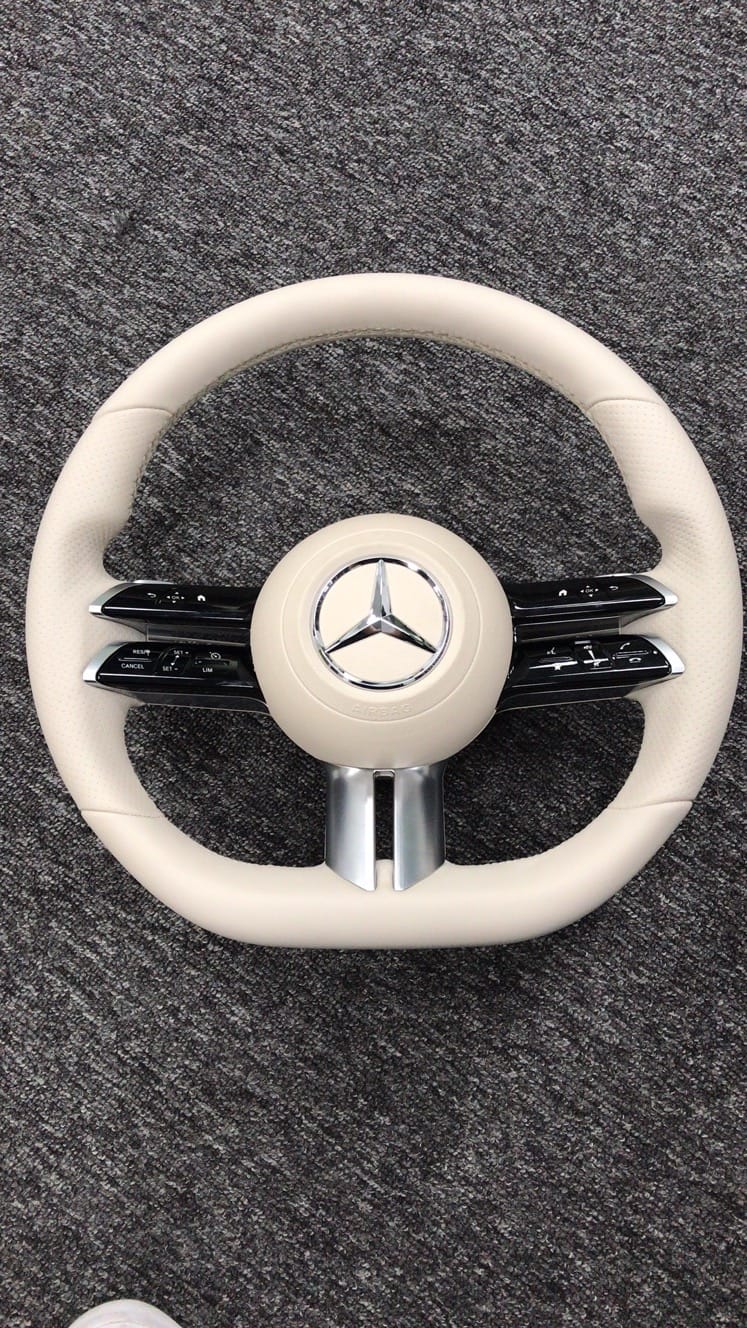 
                  
                    Steering Wheel W223 Style for Mercedes-Benz S-Class (W221)-Beige-STEERING WHEEL-RETRO-CARPLUS
                  
                