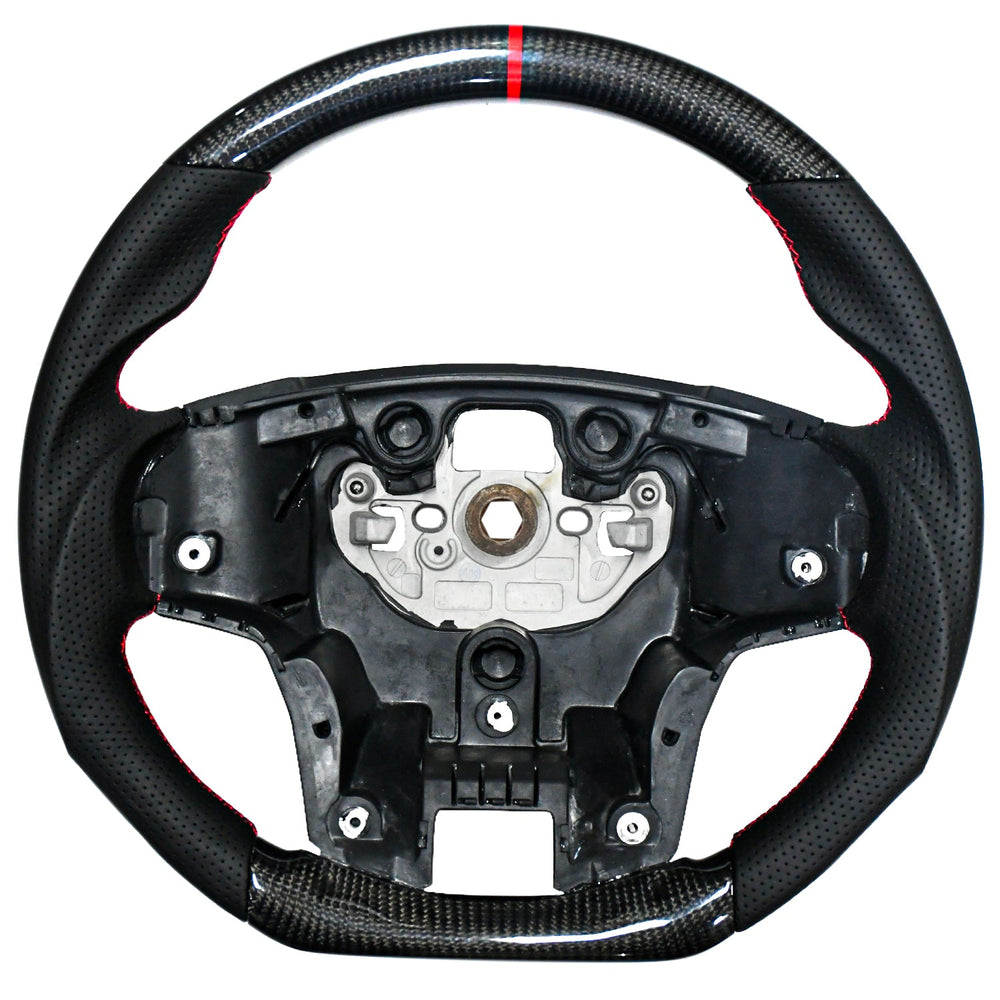 Steering Wheel for Endeavour-Carbon Fibre-STEERING WHEEL-RETRO SOLUTIONS-CARPLUS