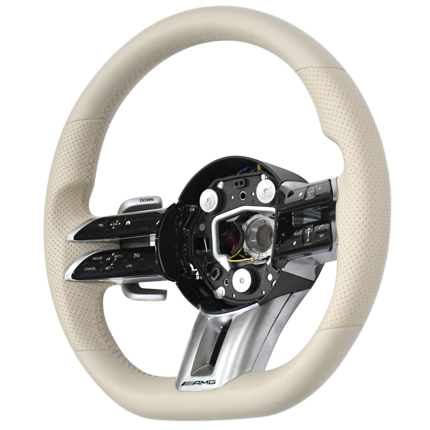 
                  
                    Steering Wheel for Mercedes-Benz S-Class (W223) Beige-STEERING WHEEL-RETRO-CARPLUS
                  
                