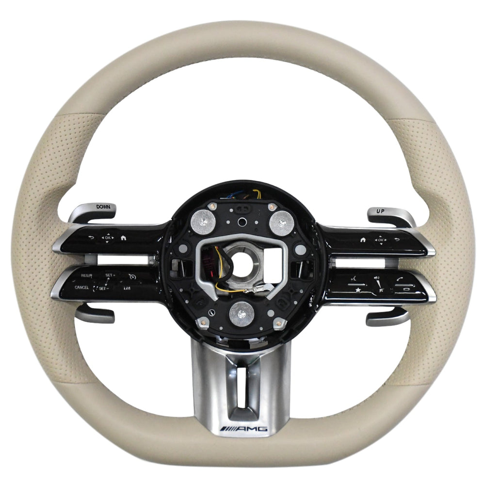 Steering Wheel for Mercedes-Benz S-Class (W223) Beige-STEERING WHEEL-RETRO-CARPLUS