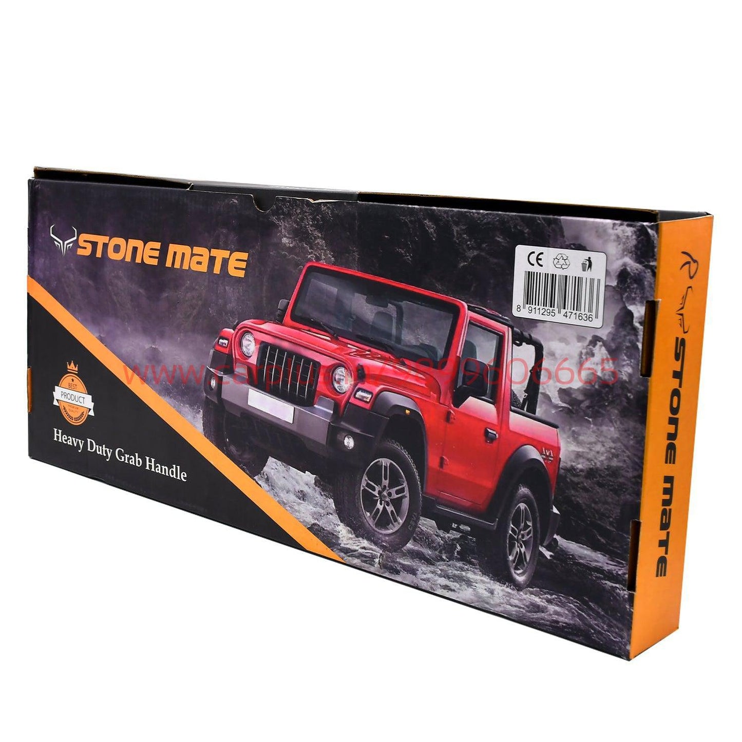 
                  
                    Stone Mate Heavy Duty Grab Handle Set for Mahindra Thar-GRAB HANDLE-KMH-CARPLUS
                  
                