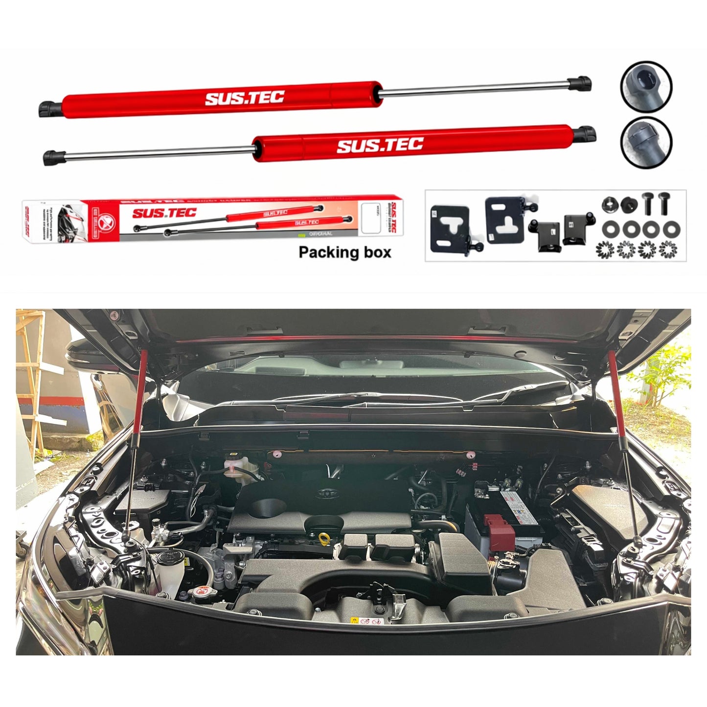 
                  
                    Sustec Bonnet Damper for Toyota Hycross-BONNETS-SUSTEC-CARPLUS
                  
                