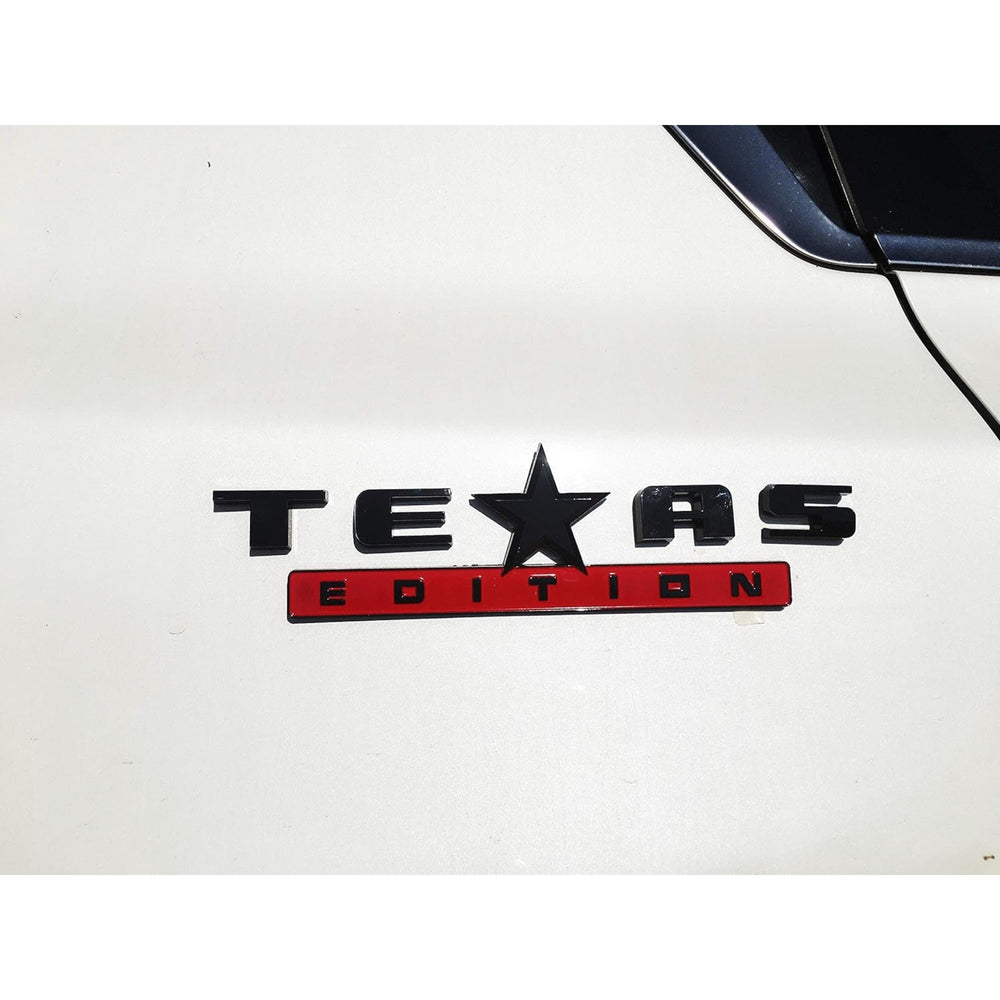
                  
                    TEXAS EDITION Emblem 3D Badge-BADGES-CARPLUS-Black & Red-CARPLUS
                  
                