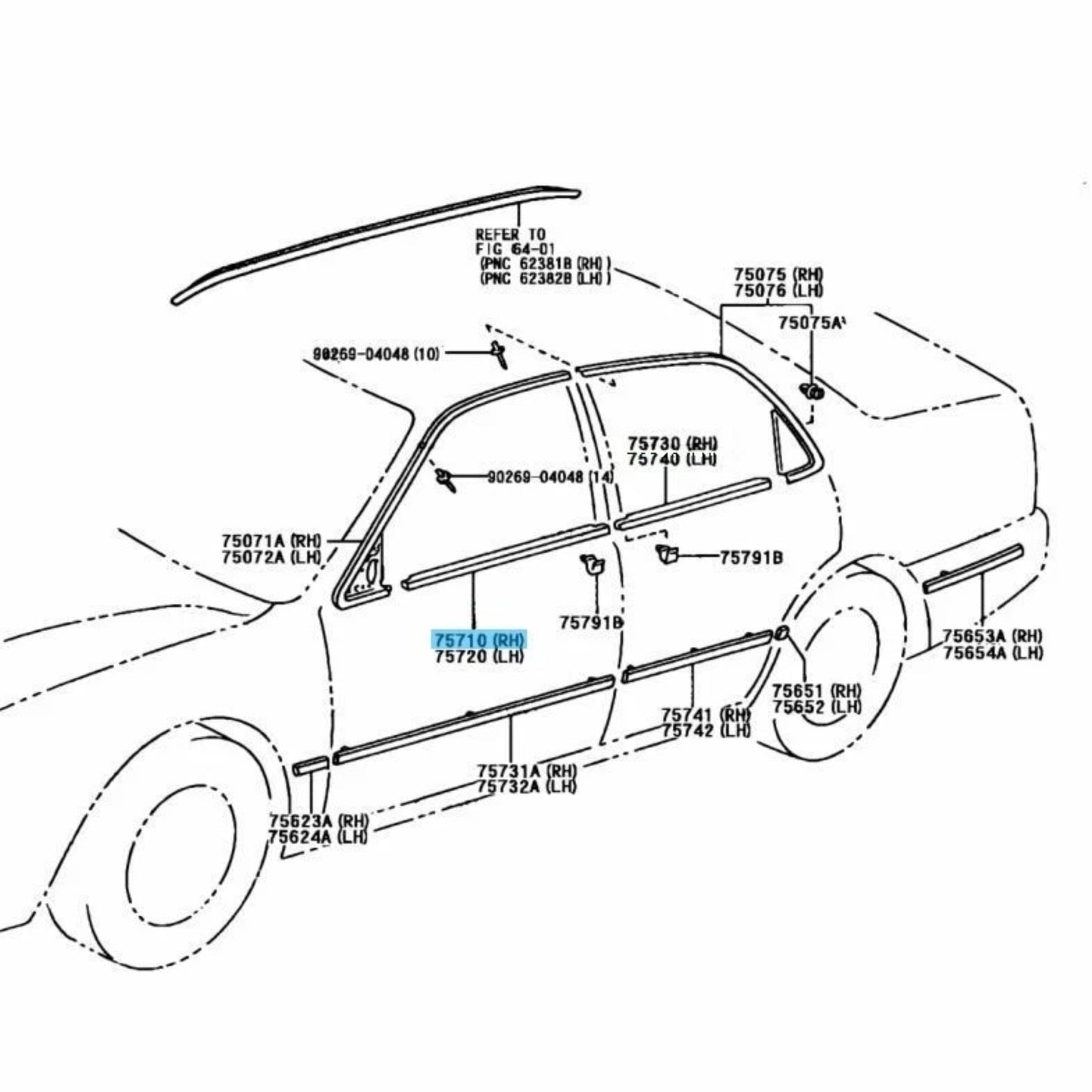 
                  
                    TOYOTA GENUINE A-75710-VT040 Front Door Belt RH Moulding for Toyota Innova Hycross-TOYOTA GENUINE ACCESSORIES-TOYOTA-CARPLUS
                  
                